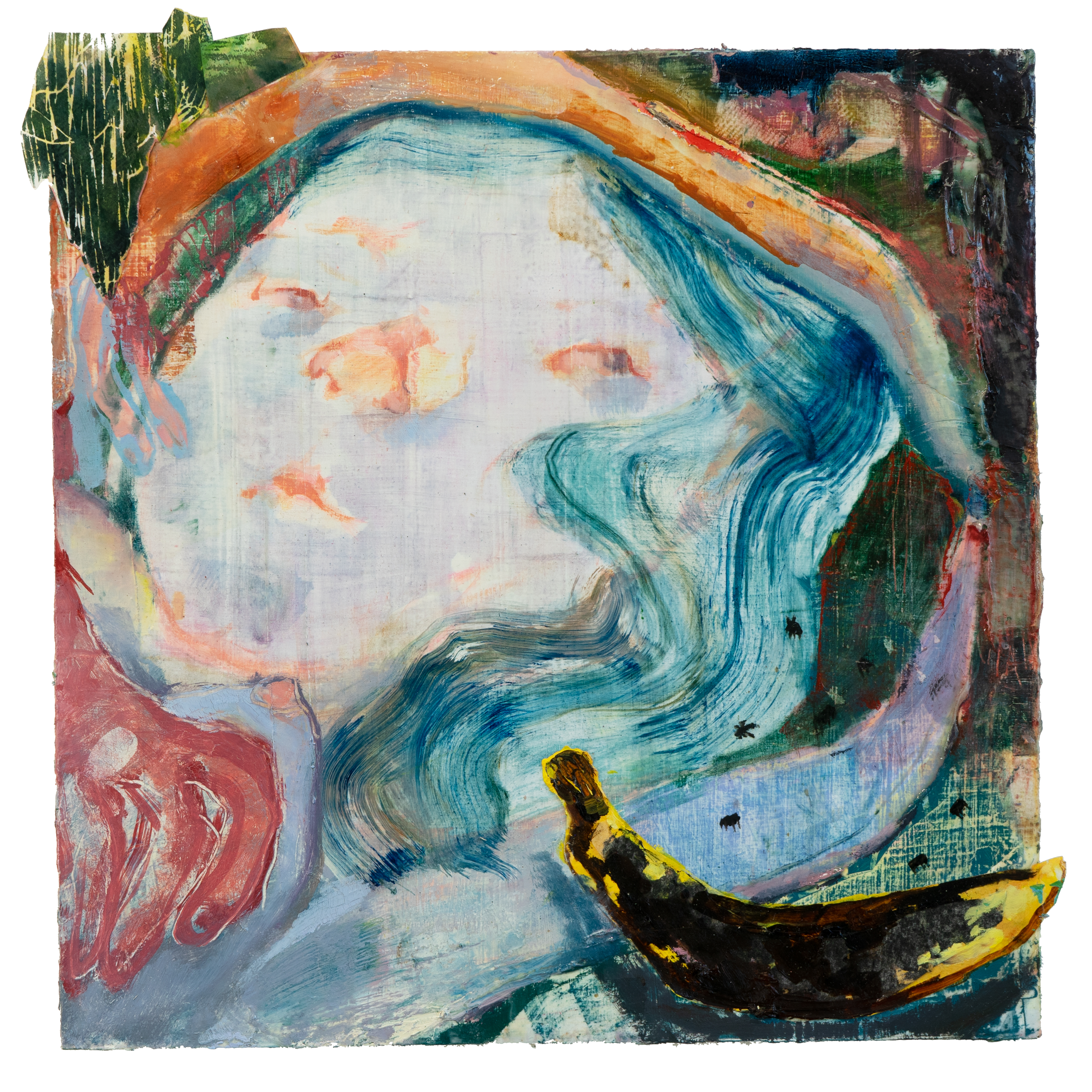 Madeline Norton:*(Oil and mixed media on panel10x10"2022