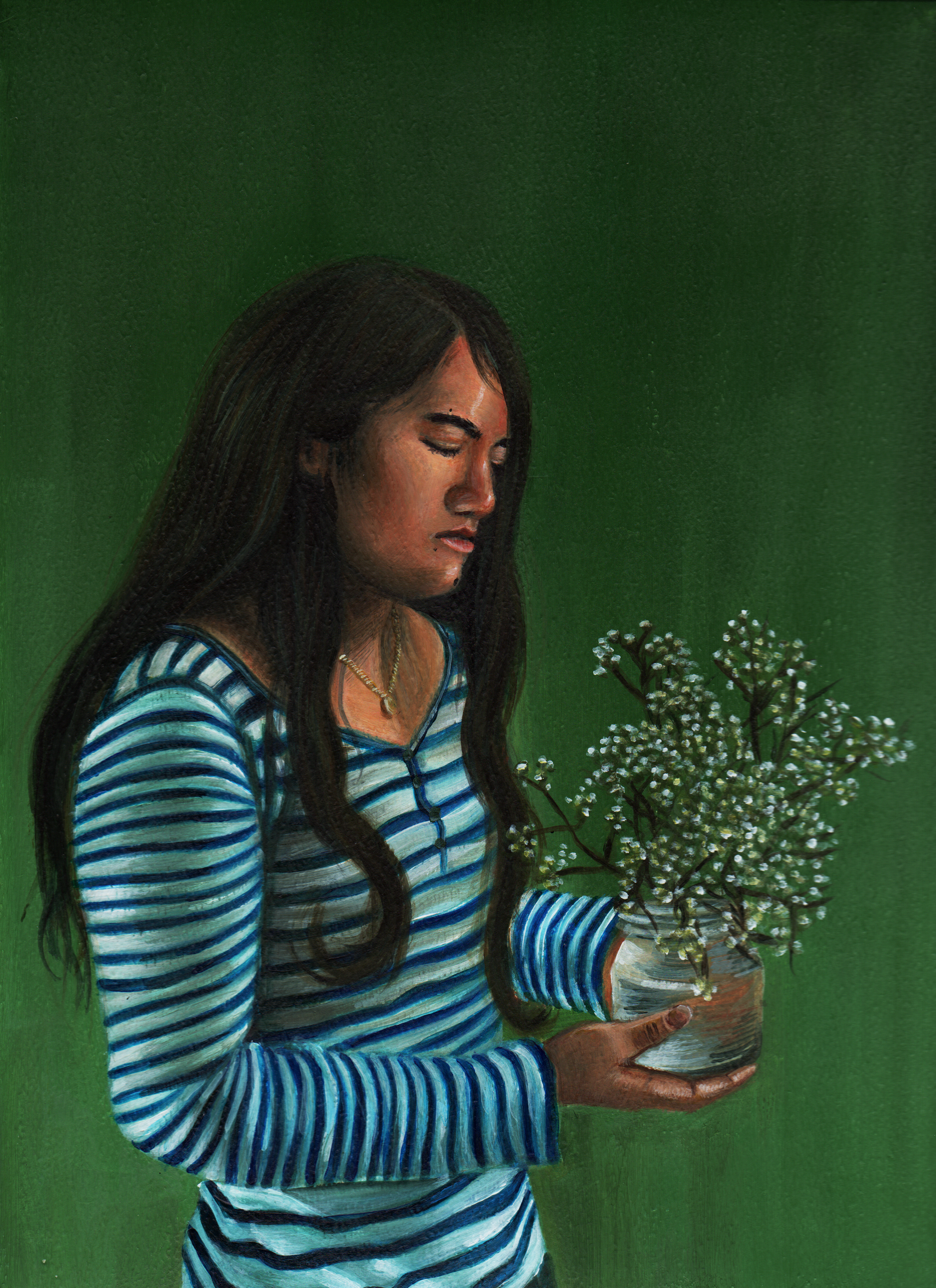 Portrait 11x17 Inches Acrylic Paint 2020