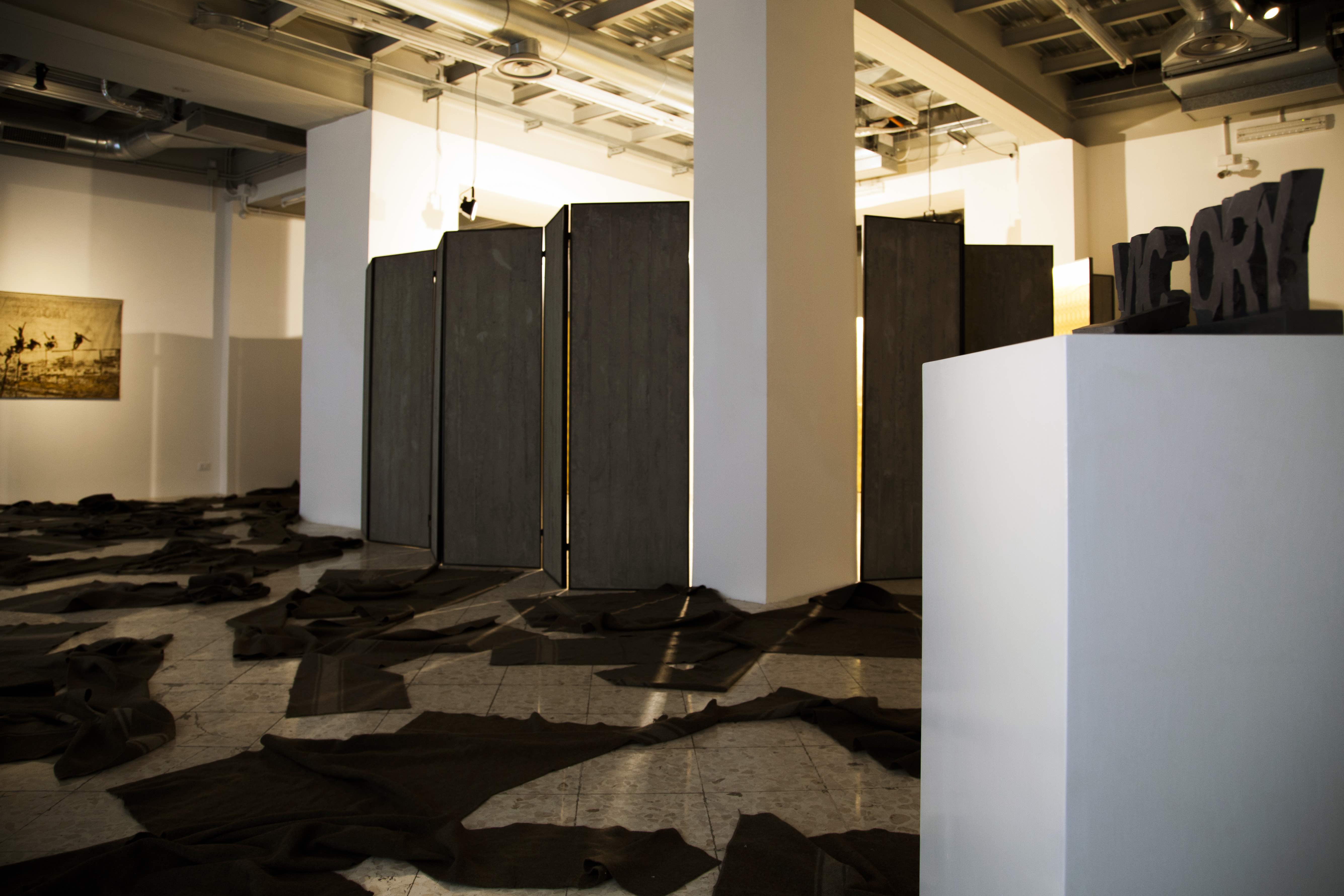 VICTORY/SORRY, installation view