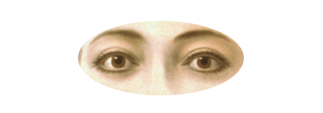 "M'lle Anna Held's eyes",Cincinnati; New York: Strobridge, 1898 © Library of congress 