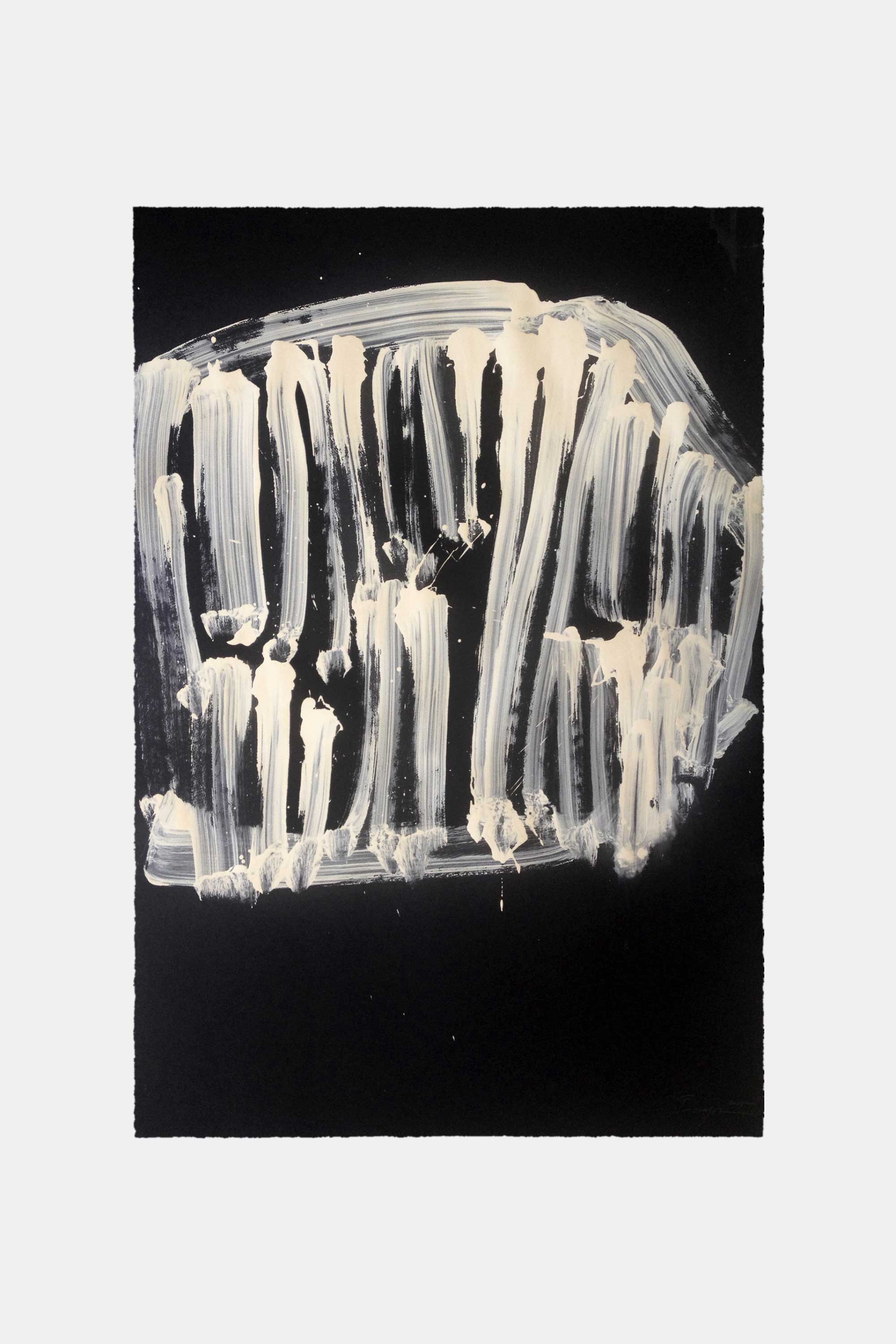 Untitled, Acrylic paint on paper. 76&#160;×&#160;112&#160;cm.