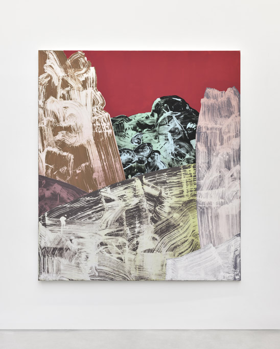 Figure-CDM17, 2017 Acrylique sur toile 230 x 200 cm