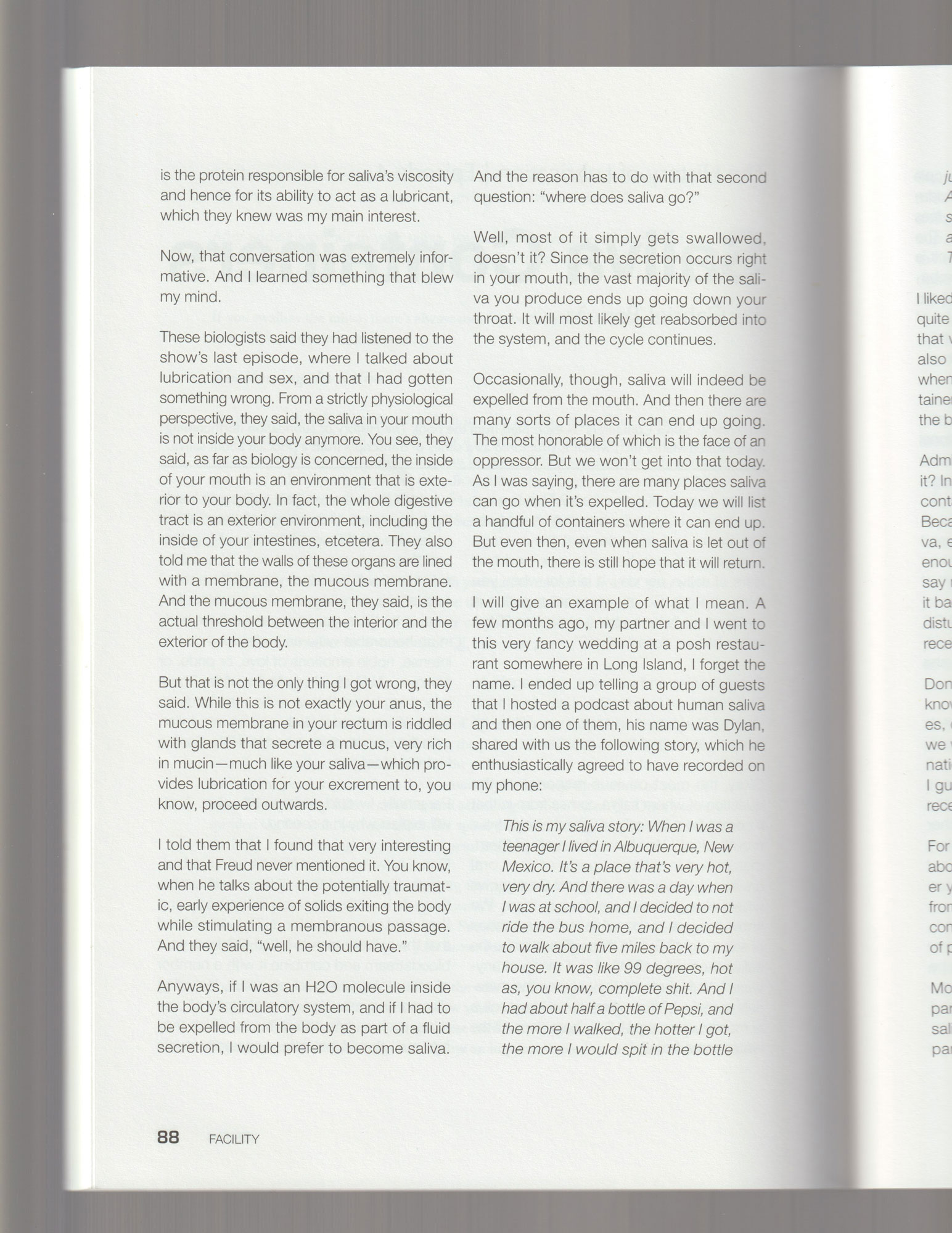 Saliva Containers, 2021Textin Facility Magazine, Issue 2