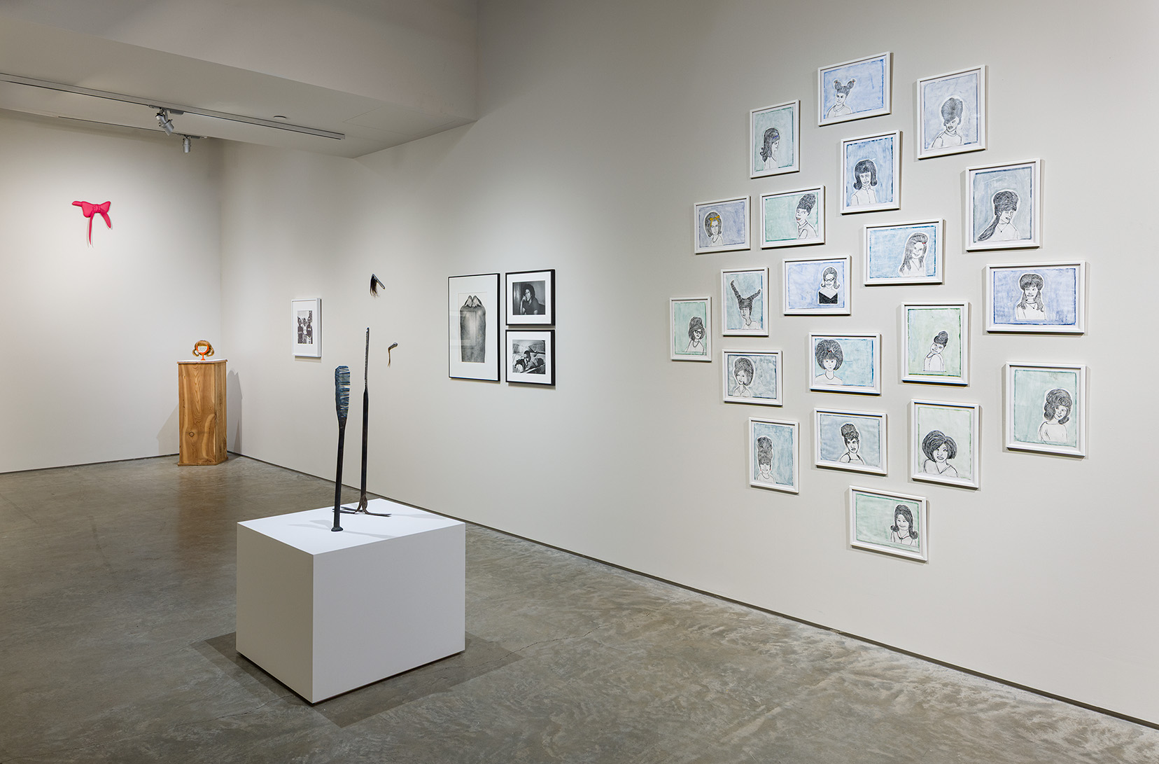 Installation view of "Care/Condition/Control." Photo by Etienne Frossard.