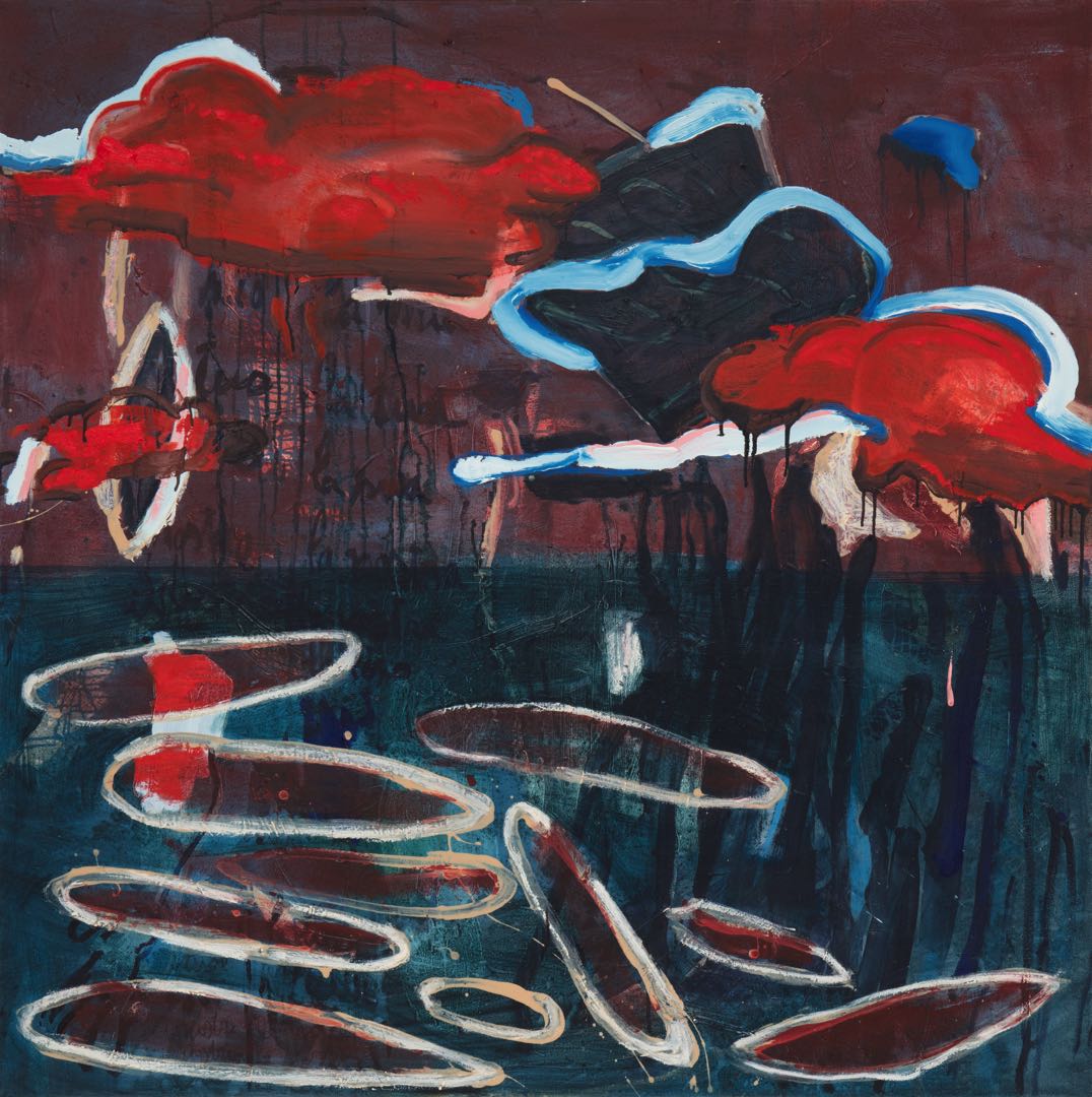 Westende 2023 Oil on canvas 140x140 cm