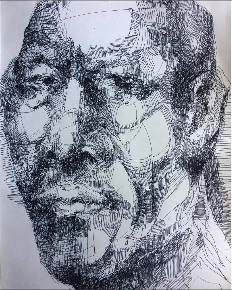 Untitled, 2019, Pen and Ink