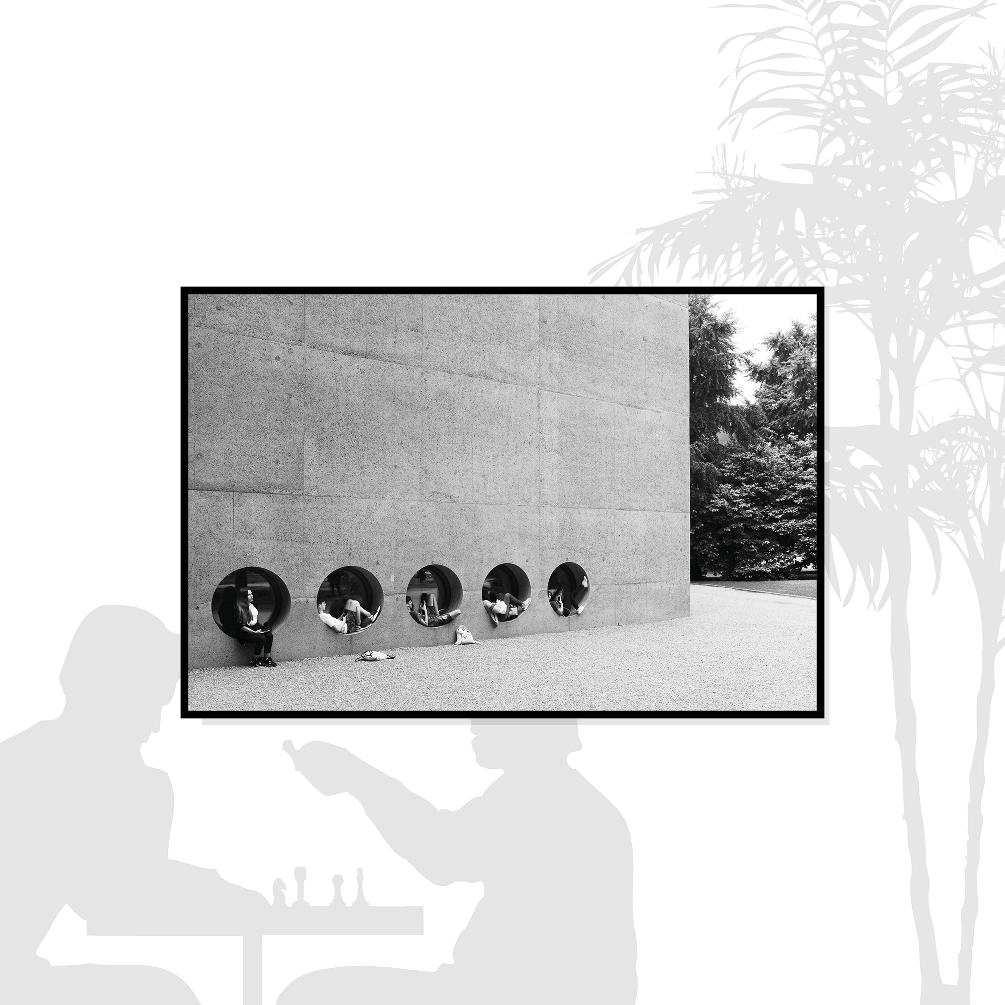 Philippe Sarfati-Territories-photographer-photography-street-documentary-architecture-prints-limited edition prints-fine art-zurich-christ and gantenbein-landesmuseum-swiss national museum-switzerland-print size-L print-shop