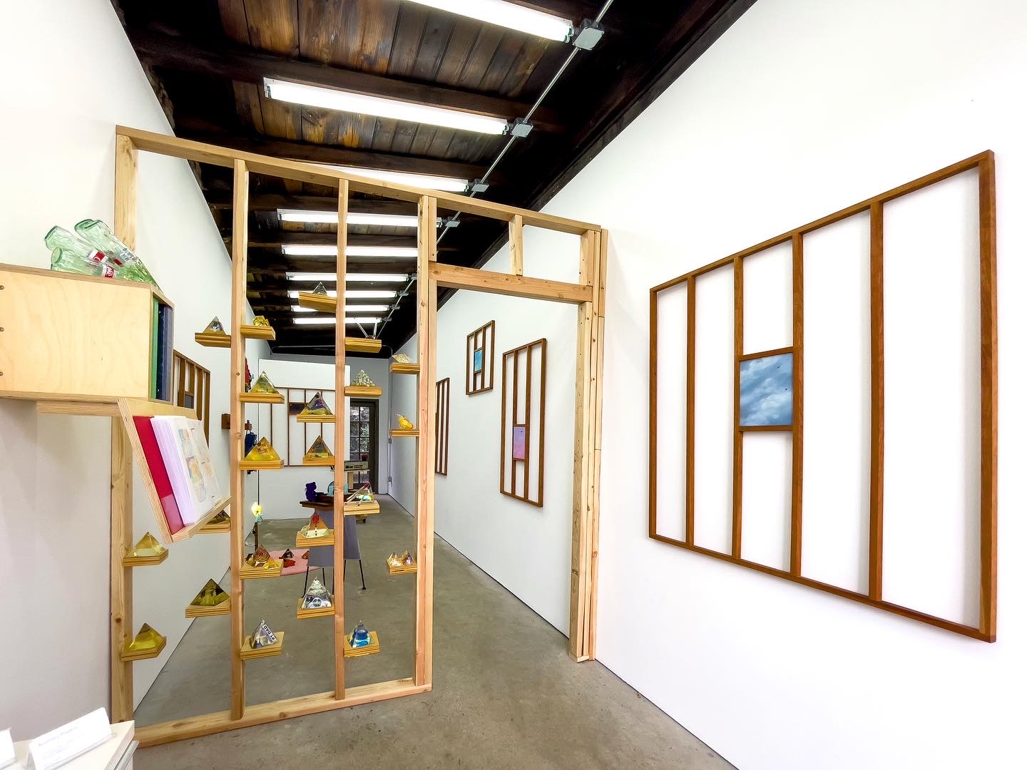 Installation view, Playing the Sounds of Yesterday, Today at Auxiliary Projects