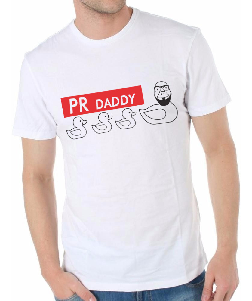 "PR daddy" - a t-shirt for a head of PR