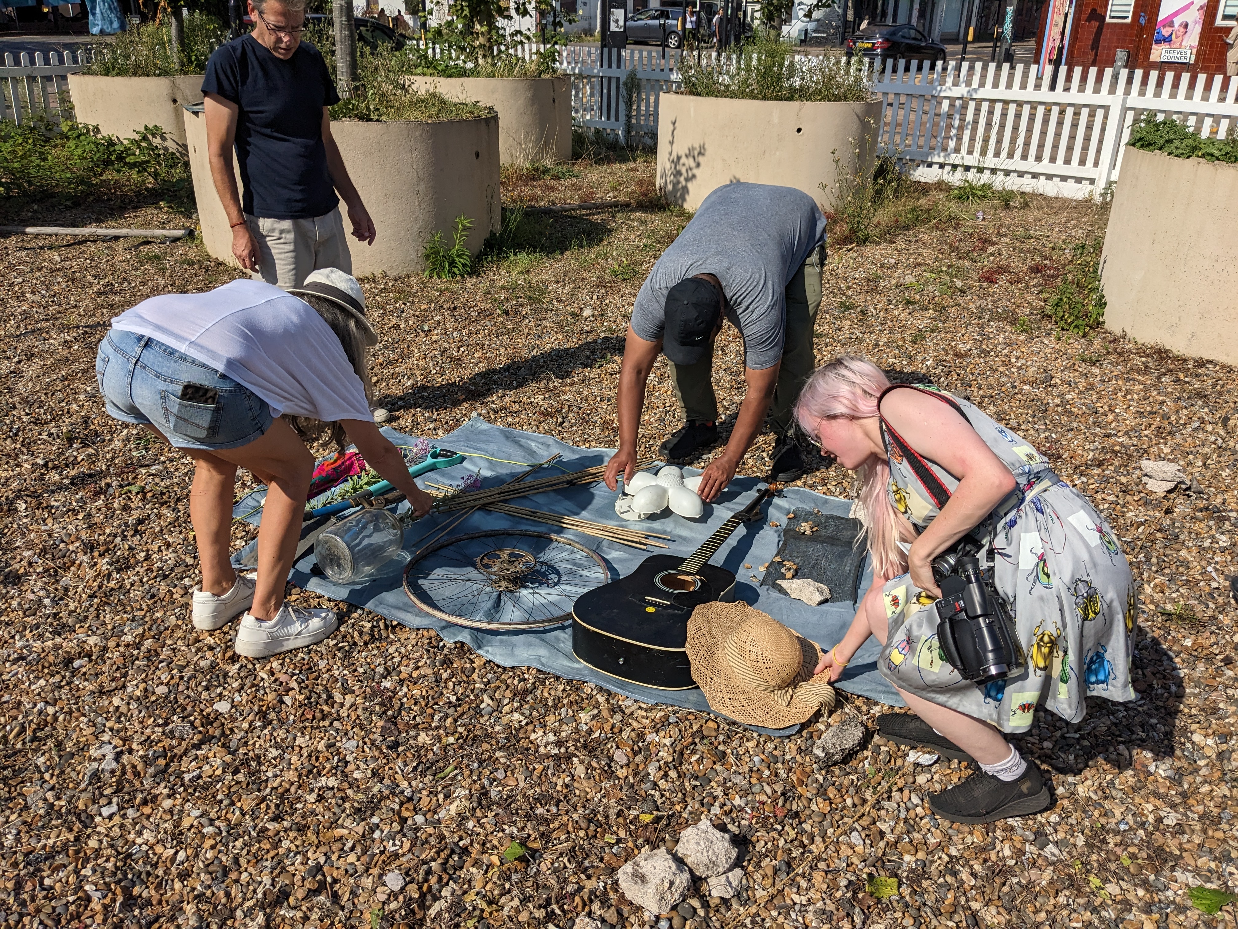 Cyanotype Workshop, Business is Driven By Quarterly Results, 2023. Desire Paths Commission, Turf Projects 