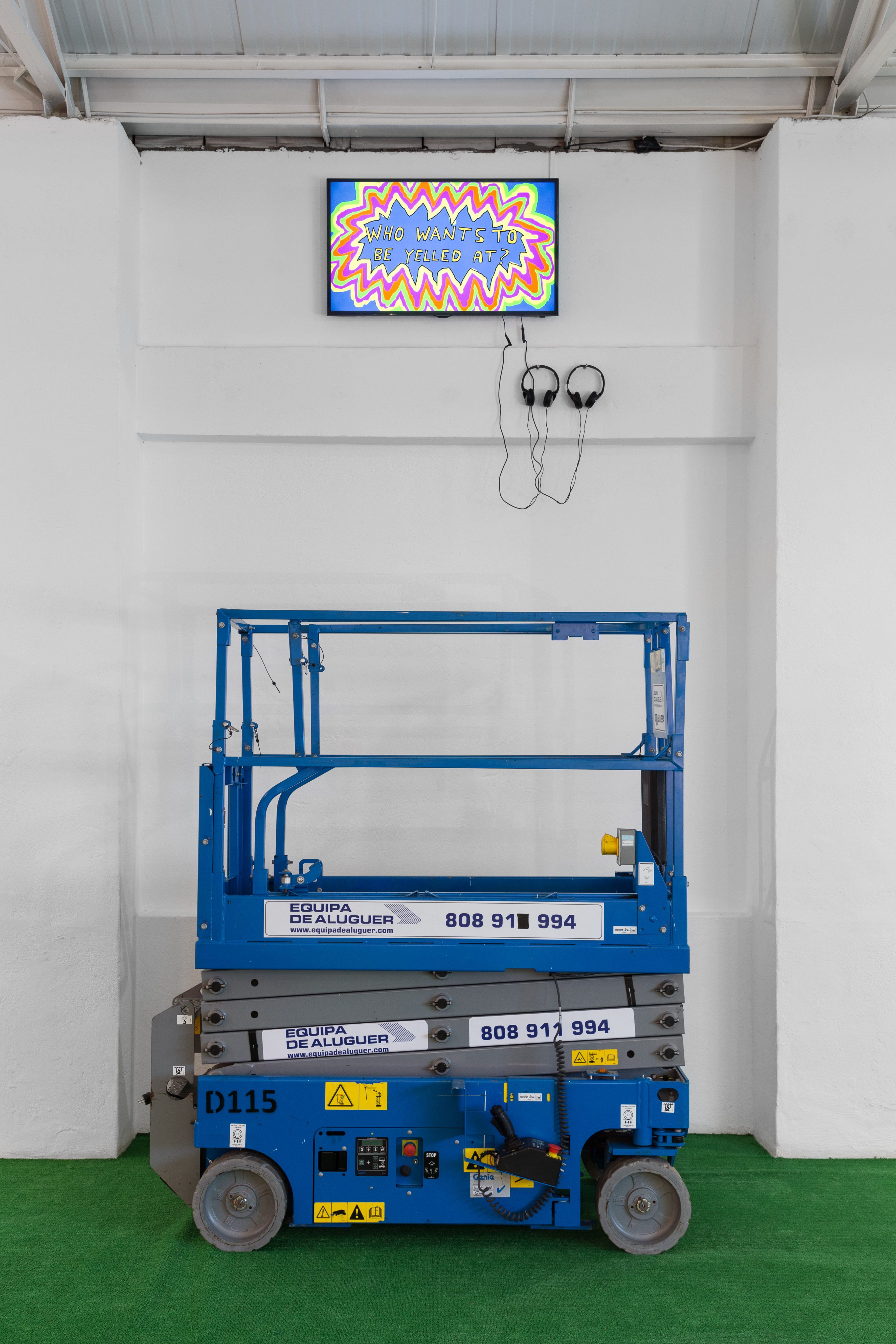 Who wants to be yelled at?. 2019Stop-motion video animation 1920×1080, HD 24fps, 16:9, colour, sound; running time: 2’39’’