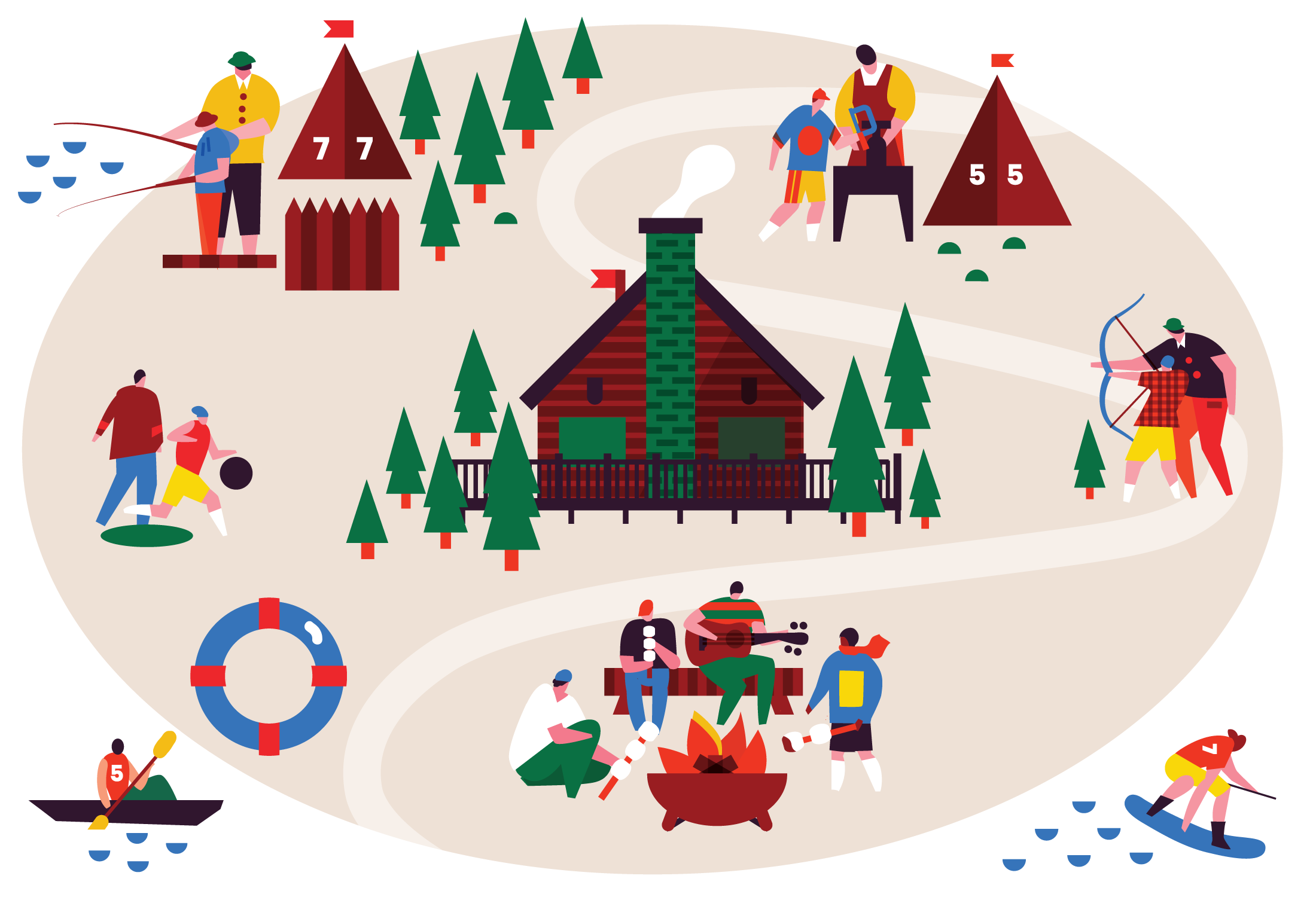 JAMES FREY WISCONSIN NORTHWOODS CAMPING ESSAY : SUNDAY TIMES STYLE MAGAZINE