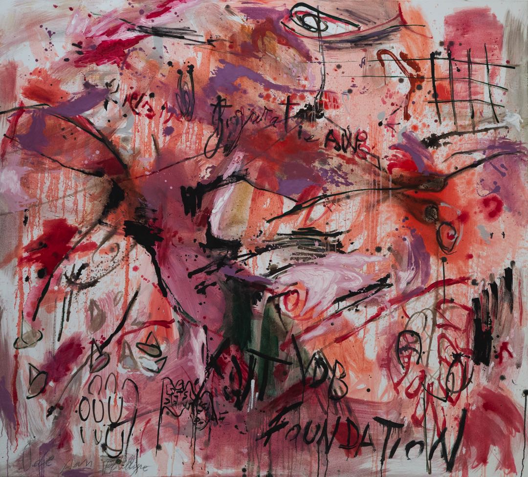 Ode aan Philippe 2021 Oil on canvas 180x200 cm