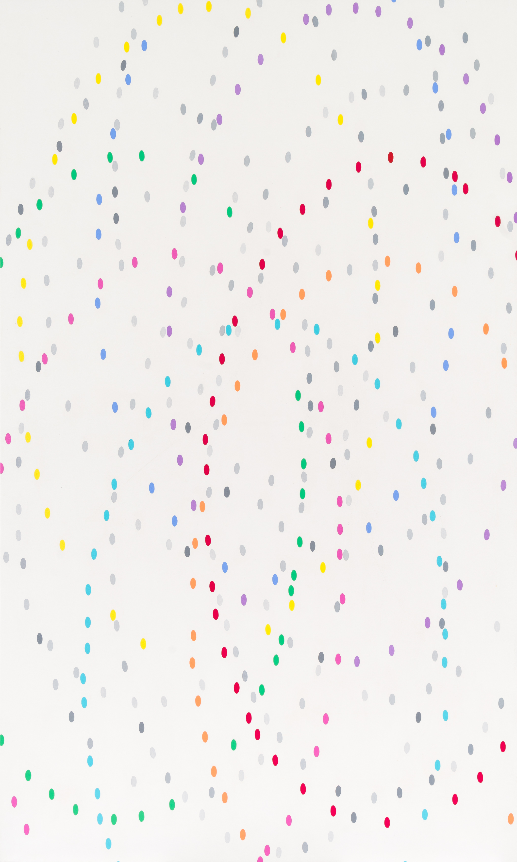 Untitled, 2000. Acrylic on canvas, 247 x 144 cm.