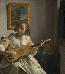  Figure 2: Johannes Vermeer, Girl with a Guitar, c. 1674, 53×46.3 cm, Kenwood House, London