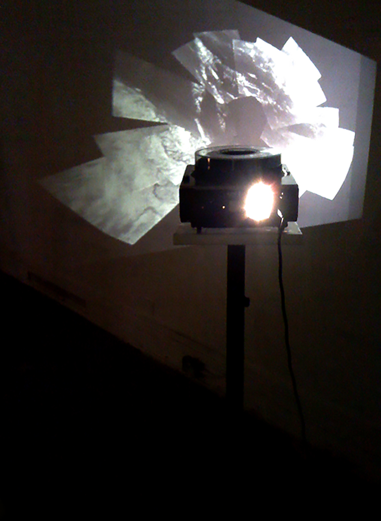 Titan, Removed, dimensions variable, digitally produced slide projection