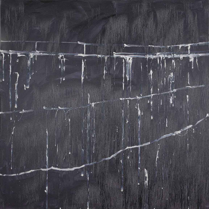 Eclipse, 2013, oil on canvas, 60x60in