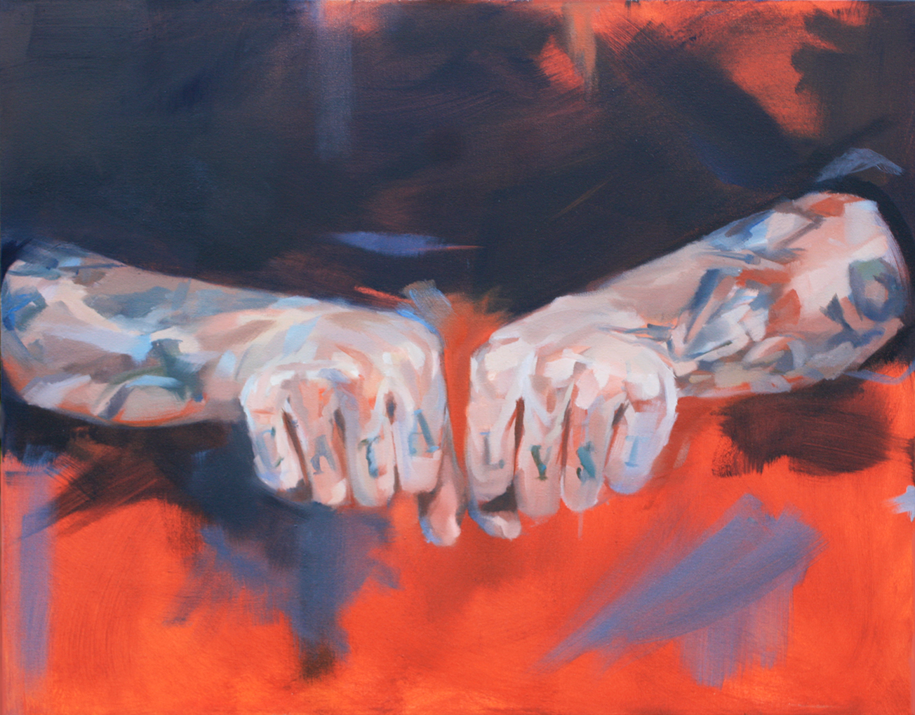 Catalyst (Commission), Oil on Canvas