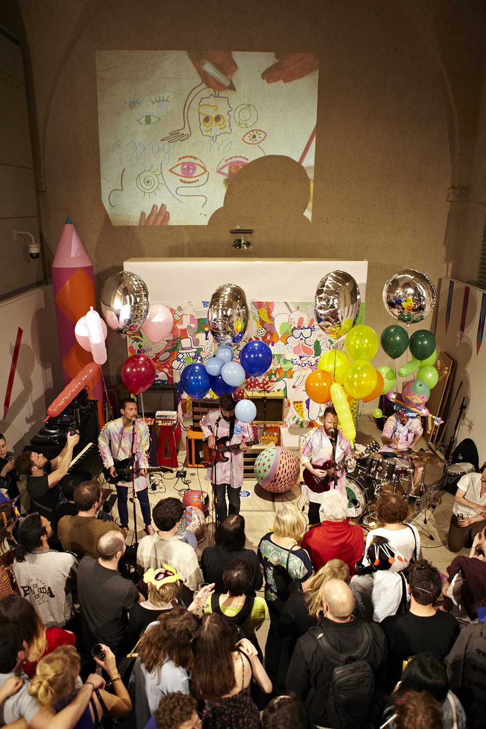 Heavy Pencil - Costumes by Anna Lomax, Jess Bonham, Lauren Davies & Lizzie King  Pick Me Up 2013, Somerset House, London