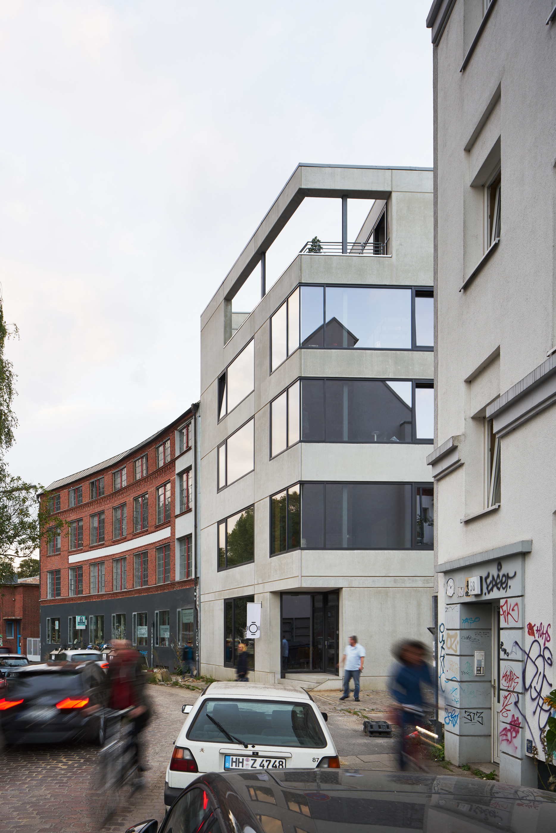 Atelierhaus Gaußstraße. Kunde: ppp Architekten und Stadtplaner GmbH.