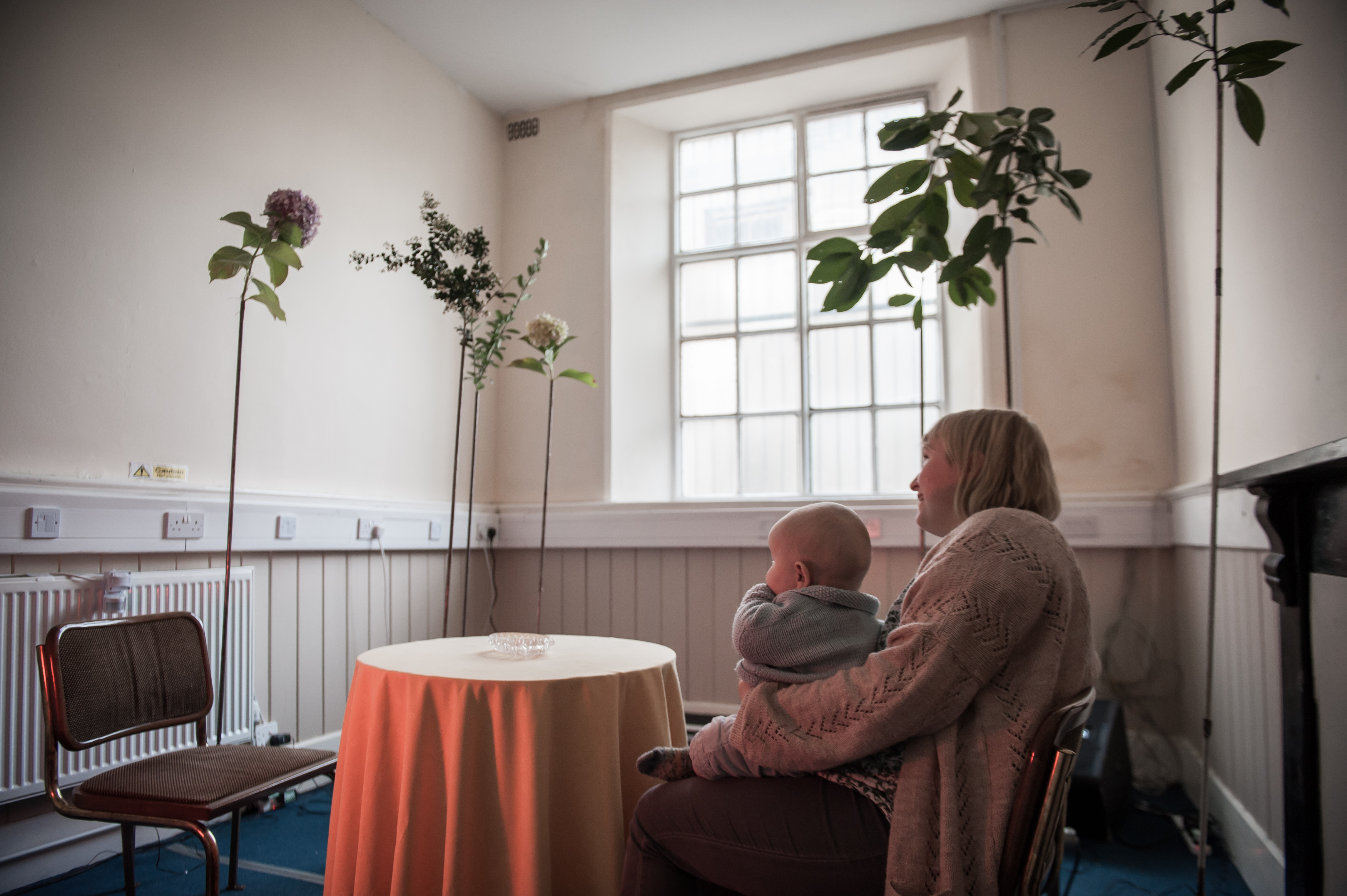 Work by Finbar Conrad at the Methodist Church halls. Photo Artur Tixiliski.