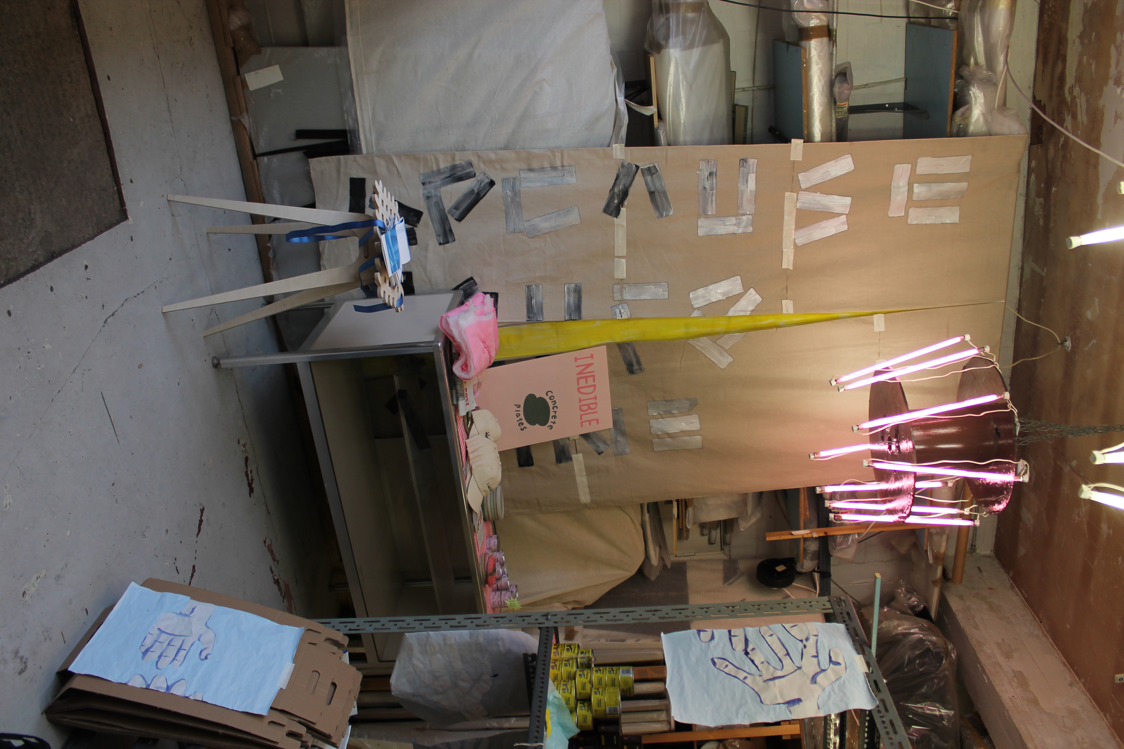 ︎︎︎Exhibition with Grand Union Women at 4 Cose, London, for ArtLicks Weekend, 2019. Photo by Sophie Huckfield.