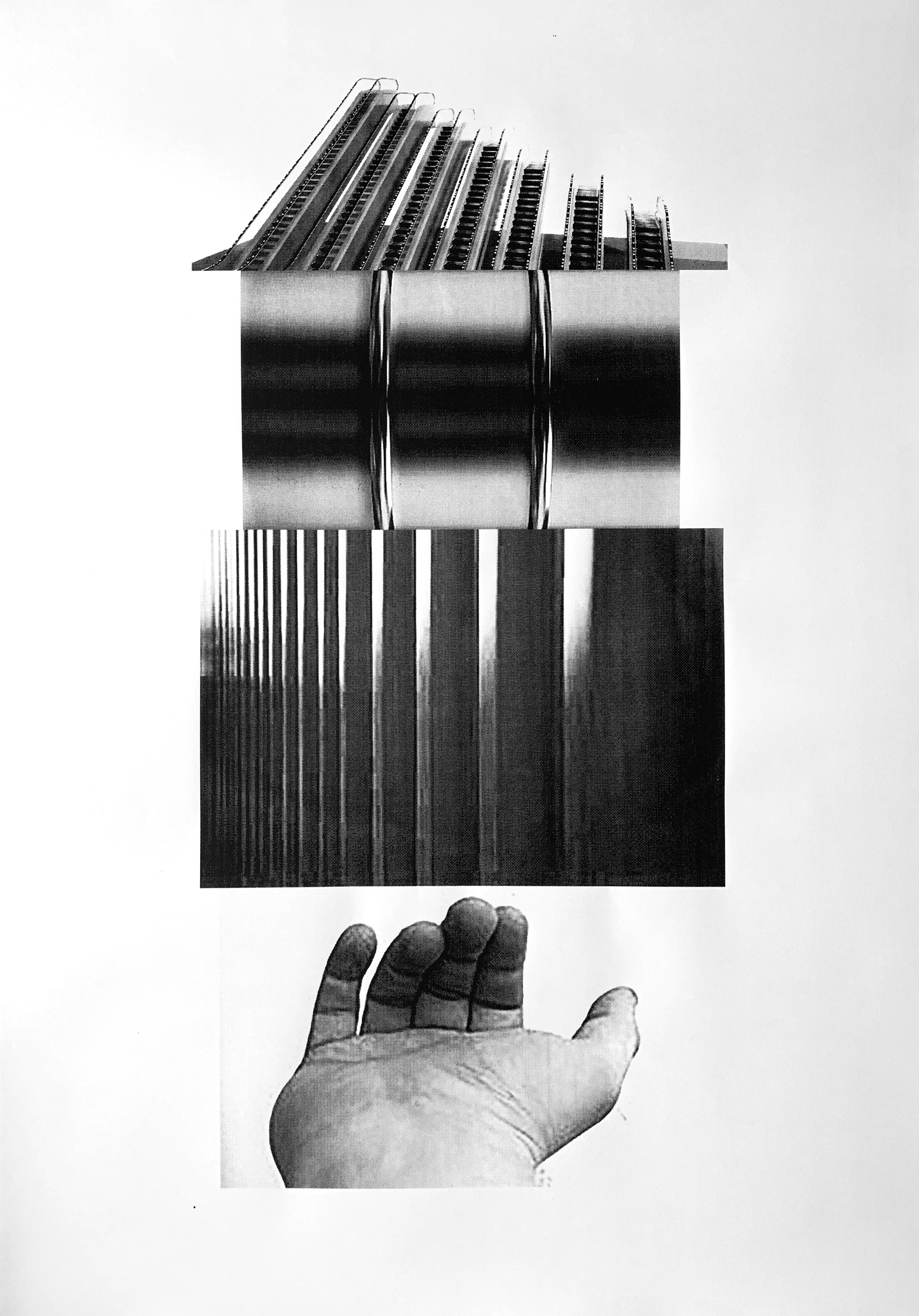 Value Added. 2021, screenprint on paper, 76 x 90cm 