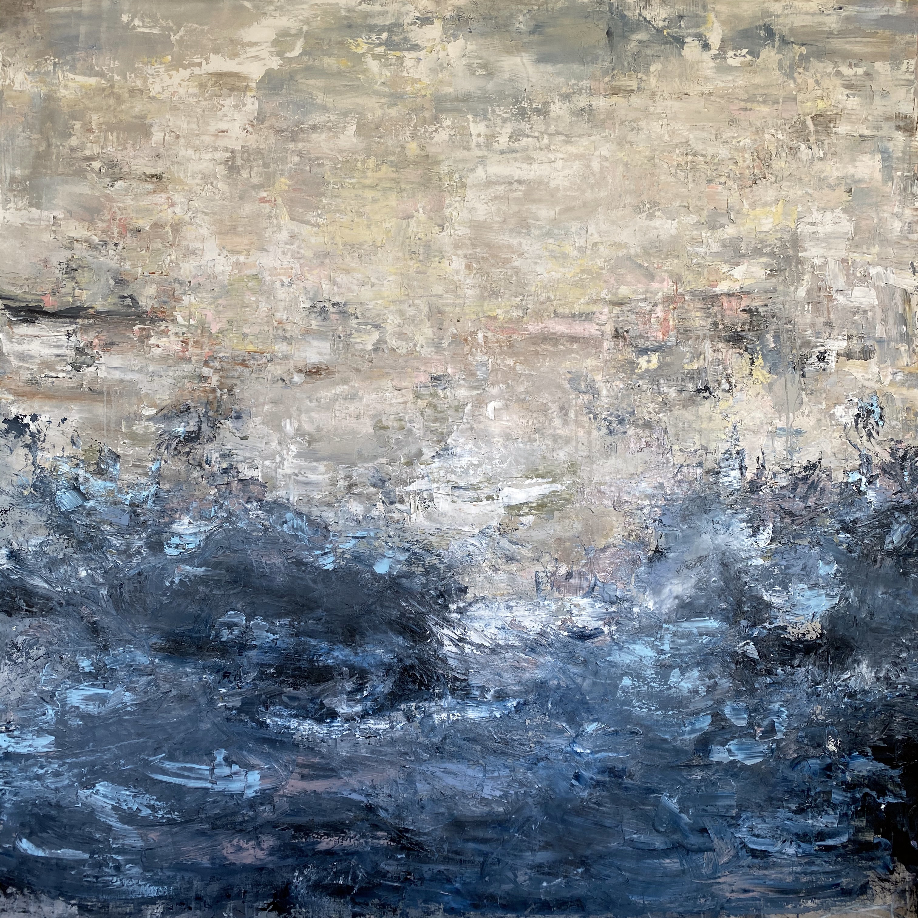 23. Untitled 2021 oil on canvas 72 x 72' inches