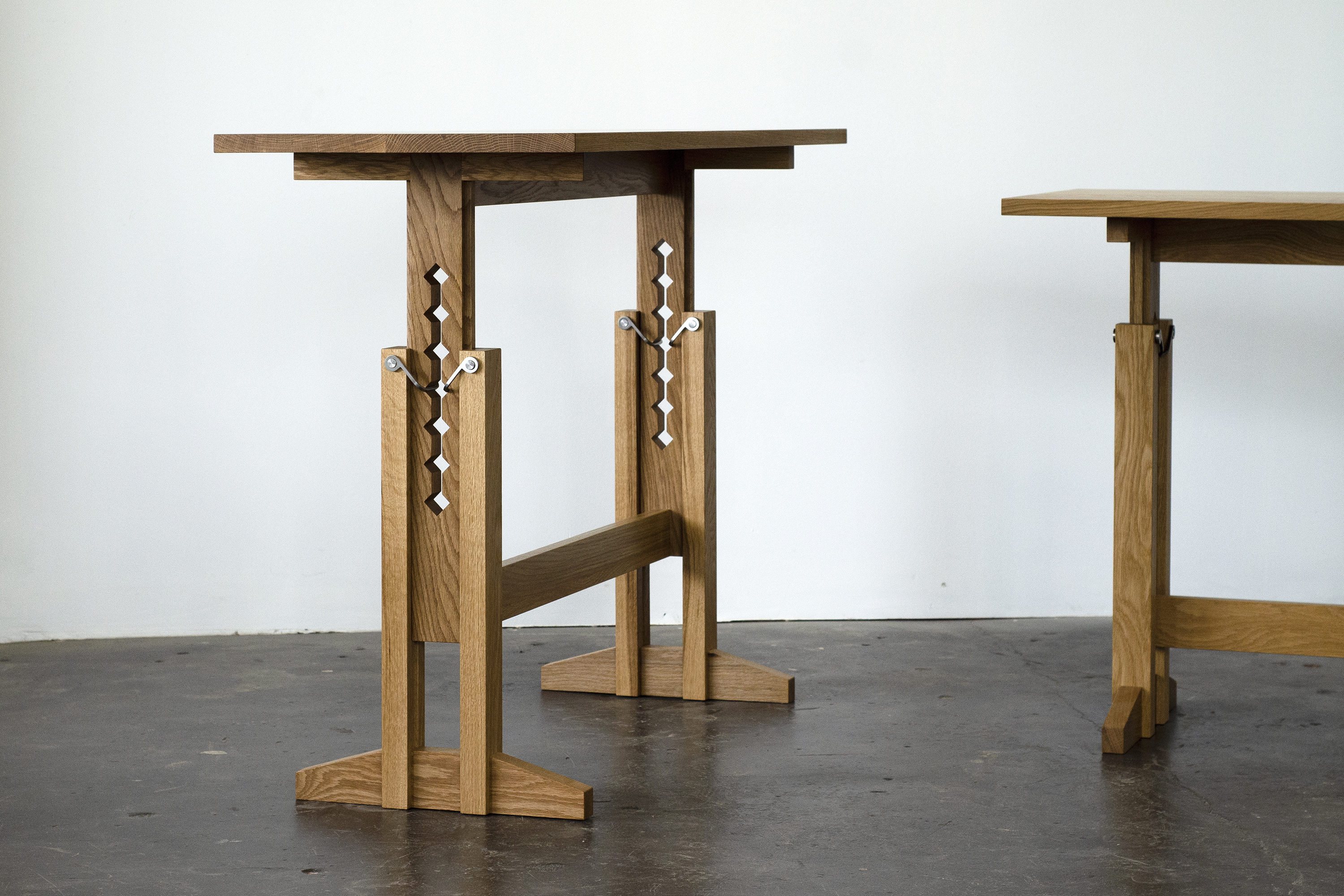 Work Table in white oak