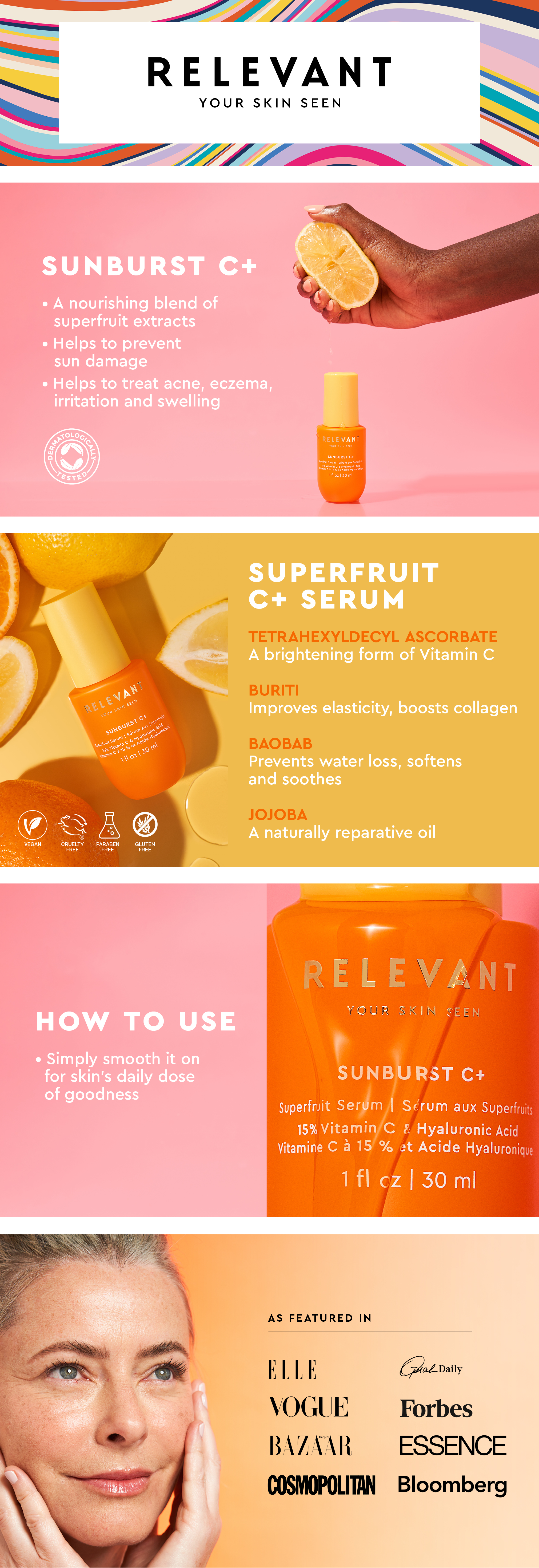 RELEVANT / AMAZON A+ CONTENT