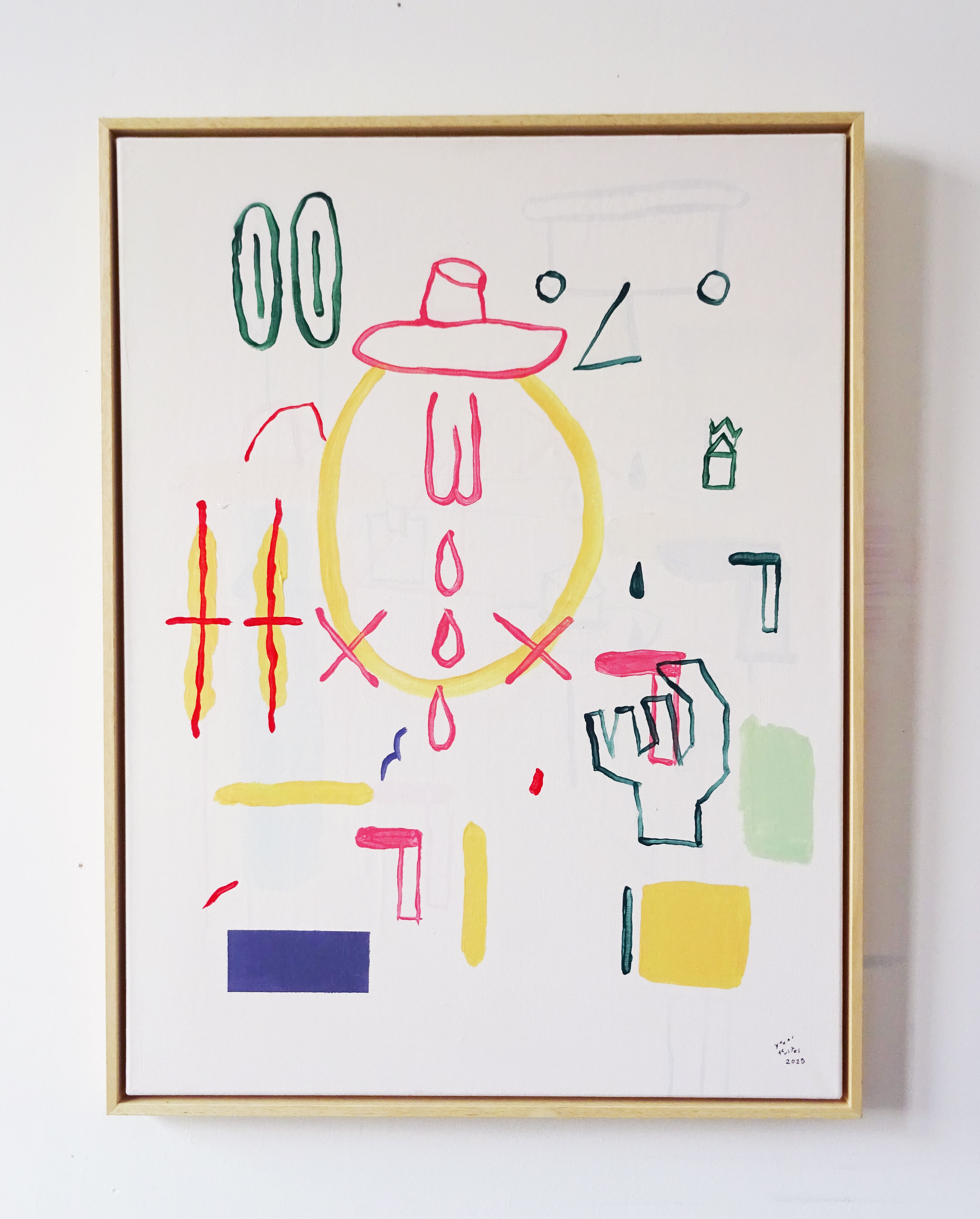 The Artist/ Acrylics on Canvas/ 80x60