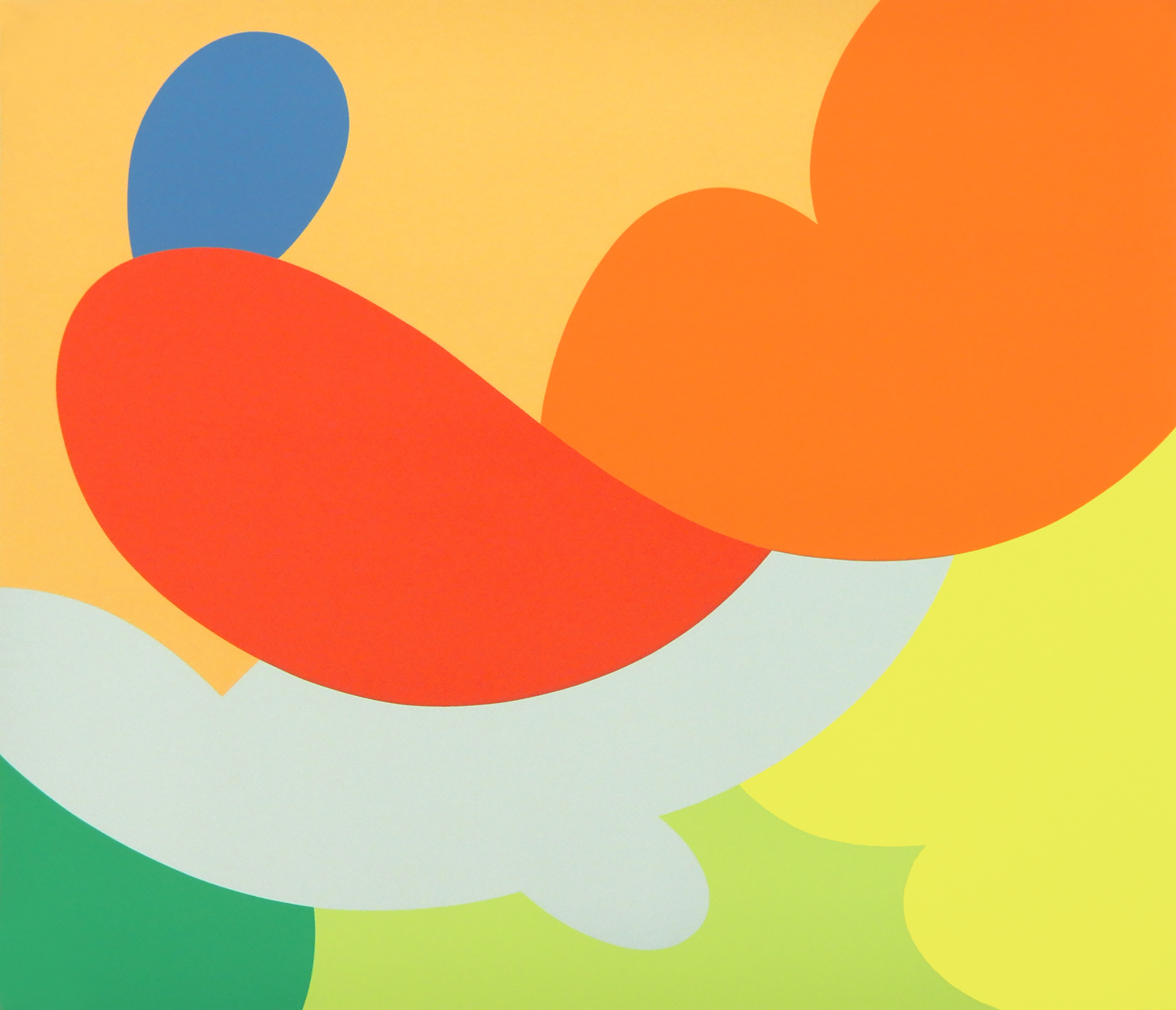 The Wonderful Cat 5, 33.5" x 29", Silkscreen on Paper