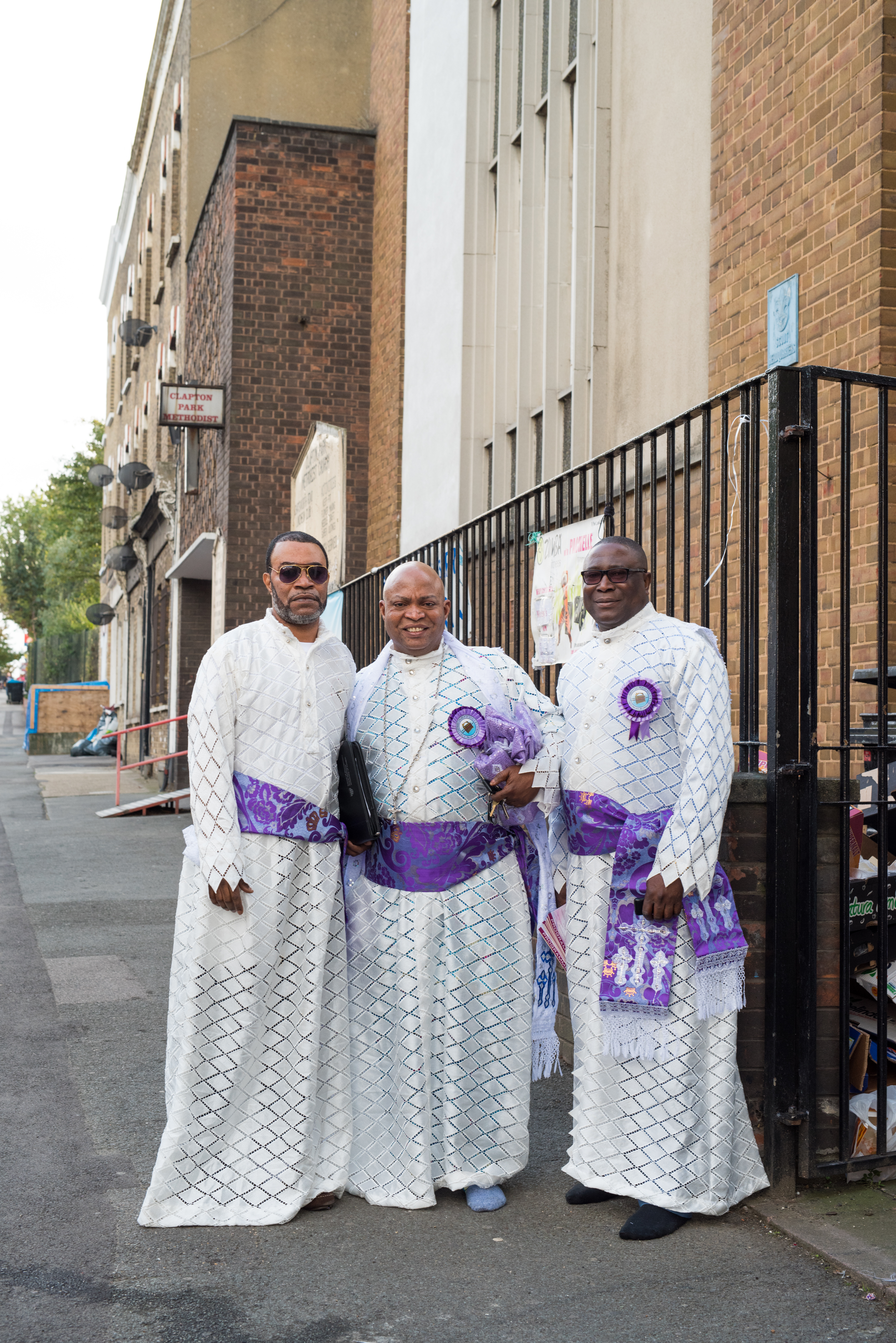 Outside the Methodist Church on Chatsworth Road, 2017