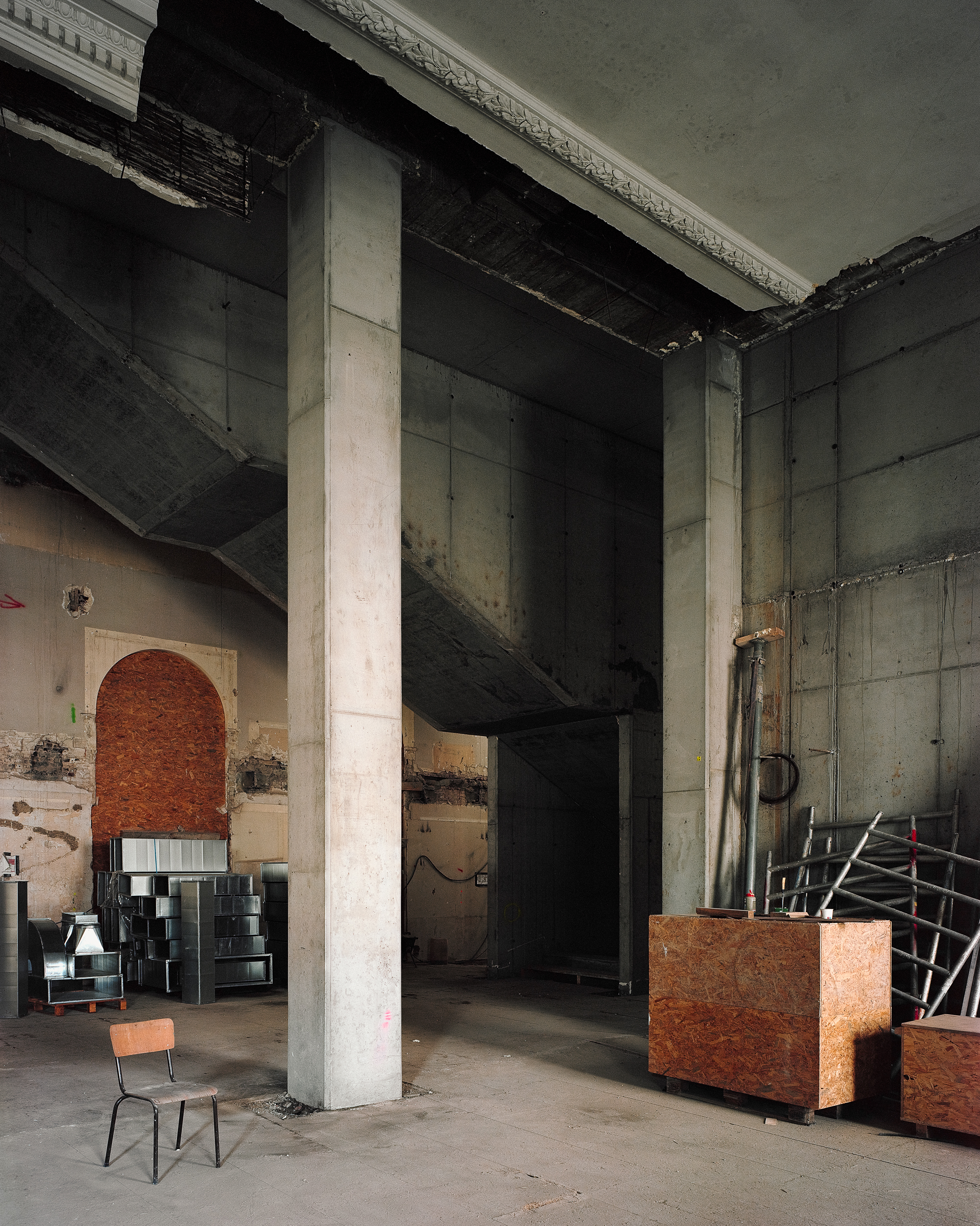 Chantier - photographe : S. Bez