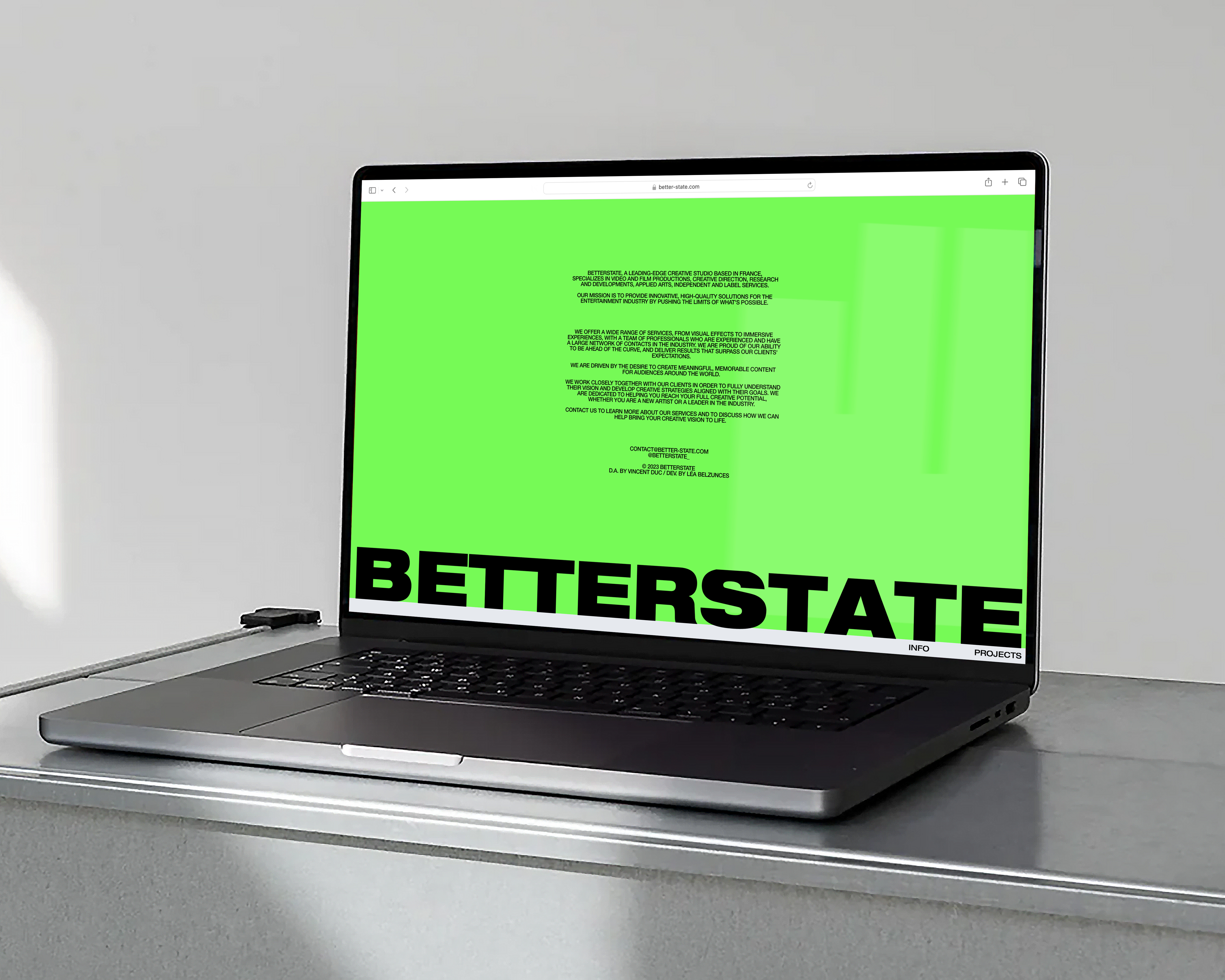WEBSITE & ART DIRECTION, BETTERSTATE, 2024