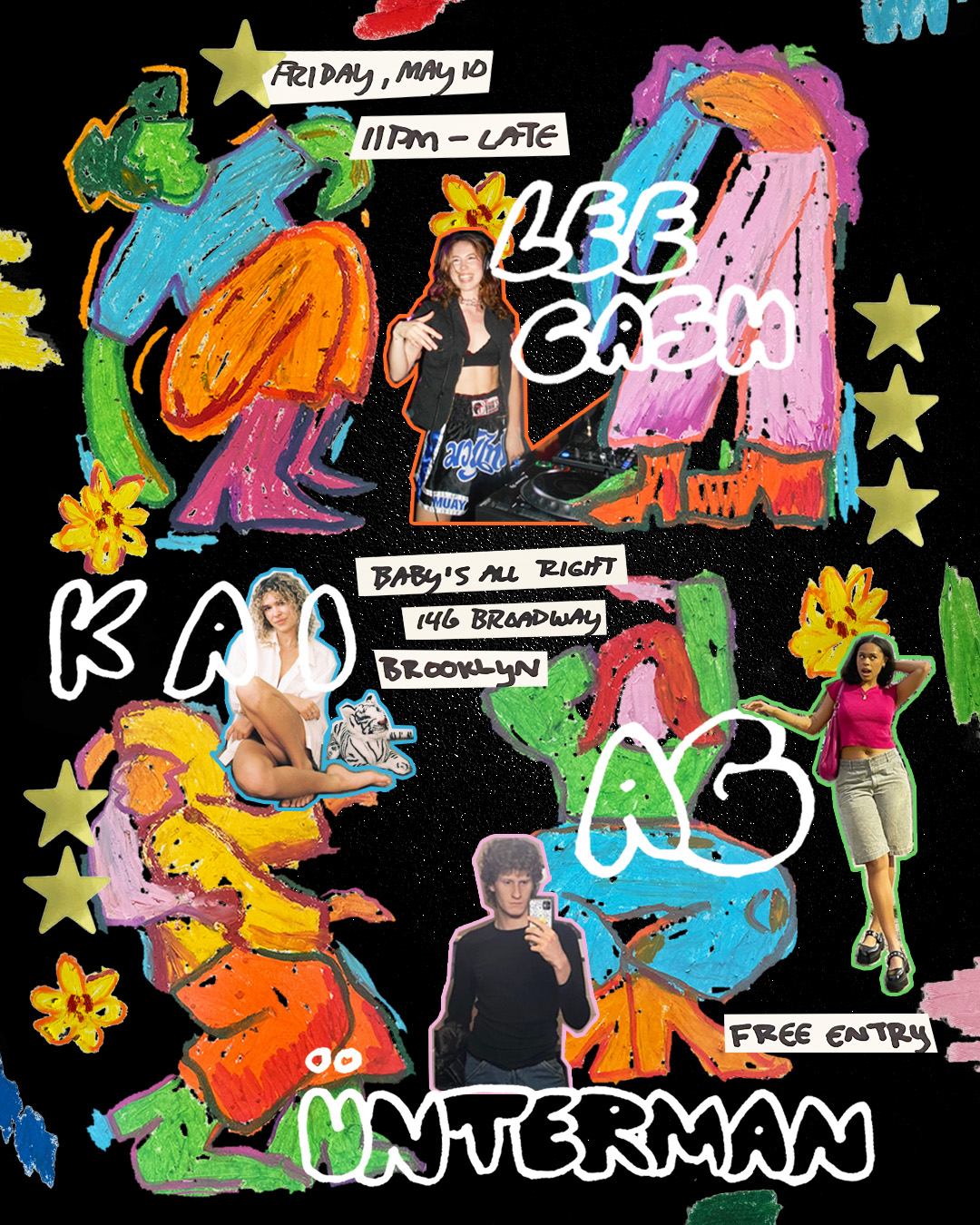 Baby's All Right Flyer, 2024, Digital