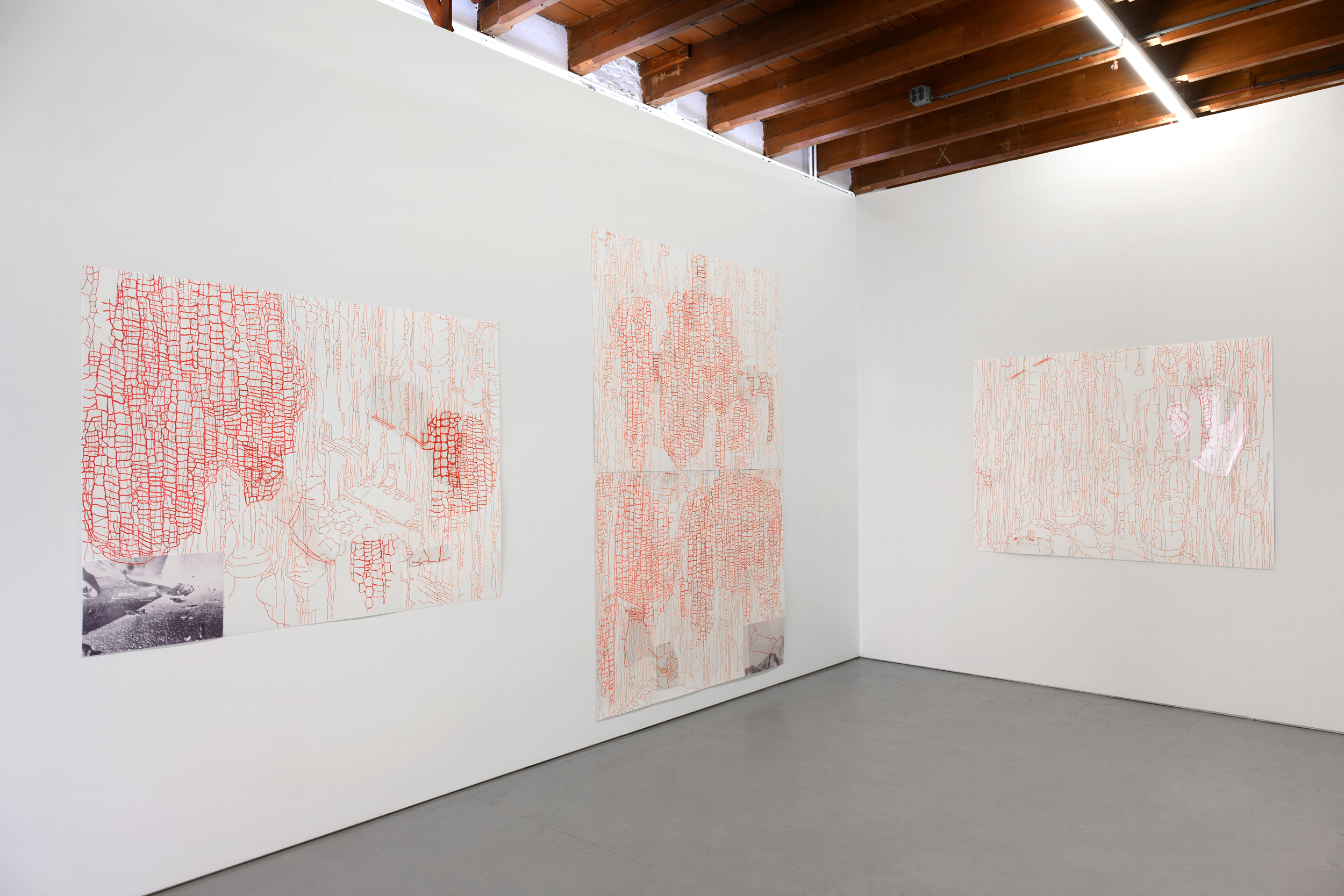  Hatch Open - the merely schematic , 2021  Installation view at Club Solo, Breda