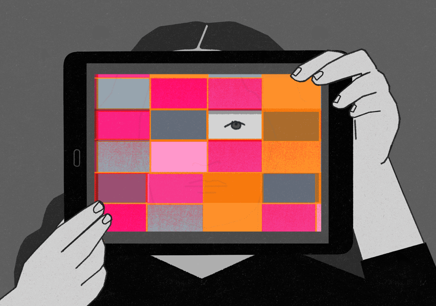 Netflix Latino Illustration María Hergueta