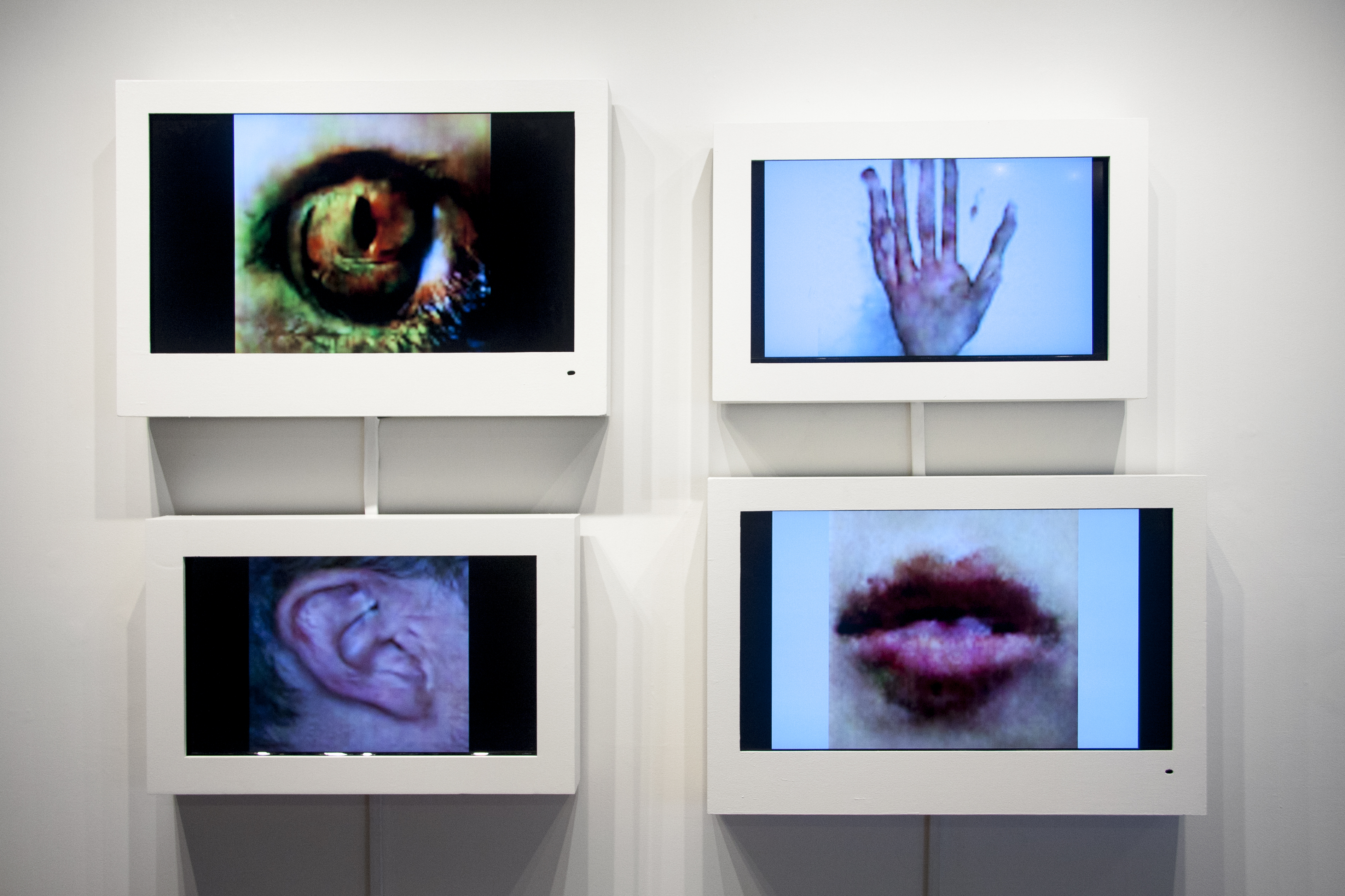 Engineering the Self A video installation that presents the Self as a construction engineered through machine learning algorithems.