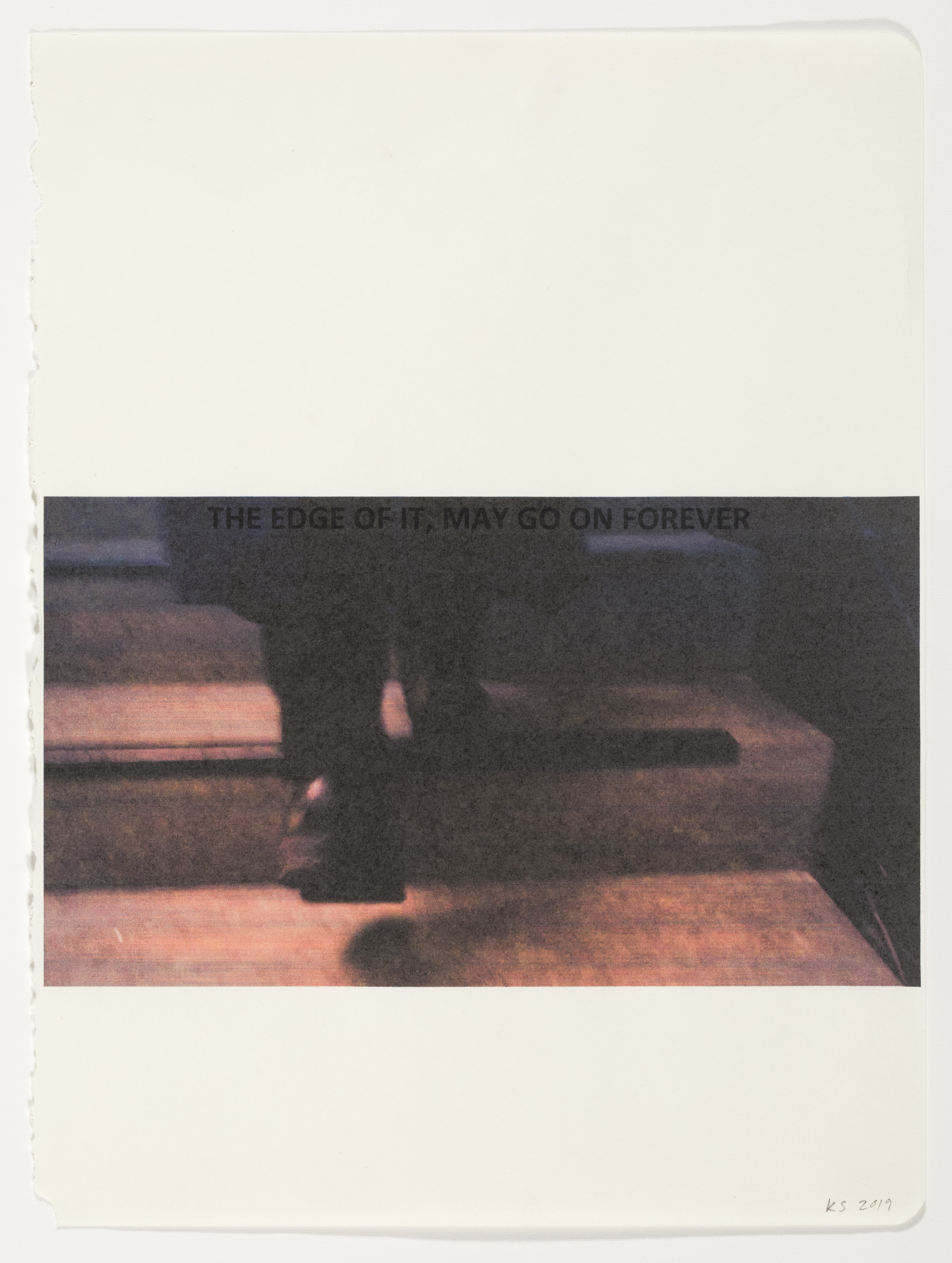 The Edge of it May Go on Forever