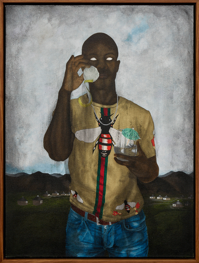 iRhorho 4 2019 | Oil on canvas, 84 x 64 x 6.5 cm