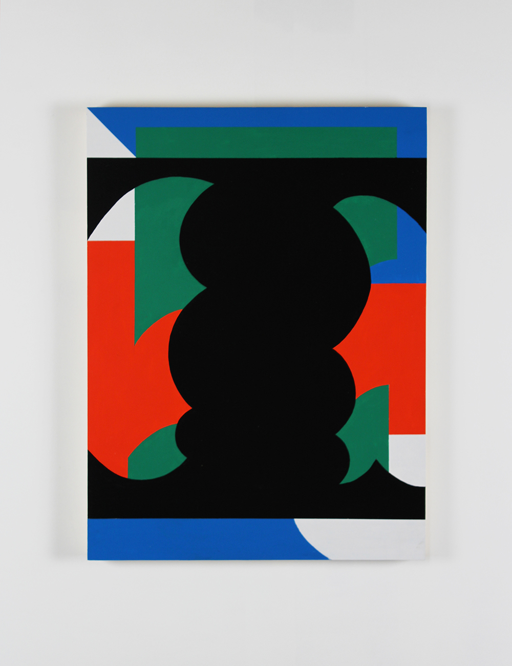 Smokestack, 45x60cm, Acrylic on plywood panel, 2017