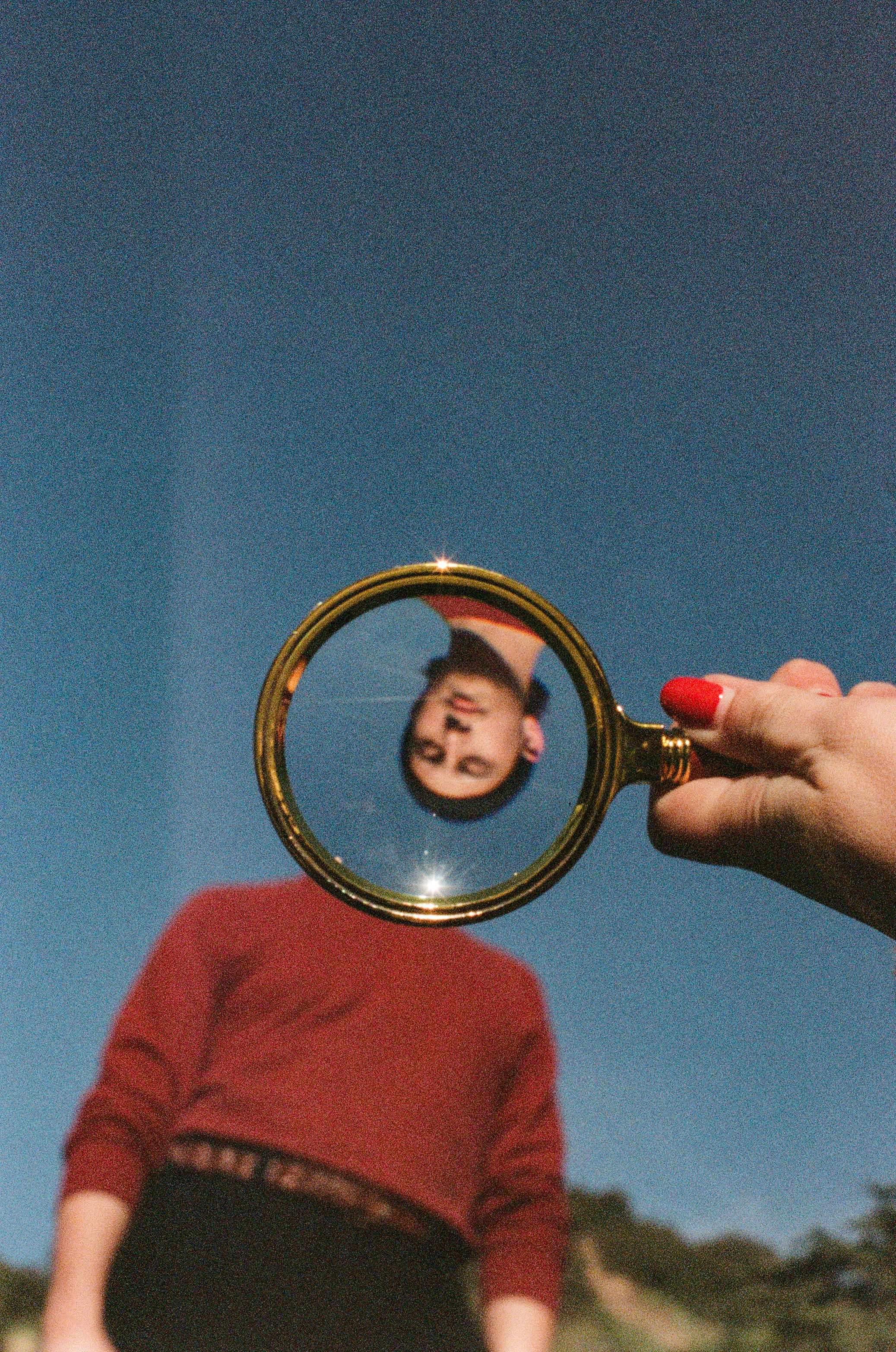 Aaron's head. Los Angeles, CA 2019