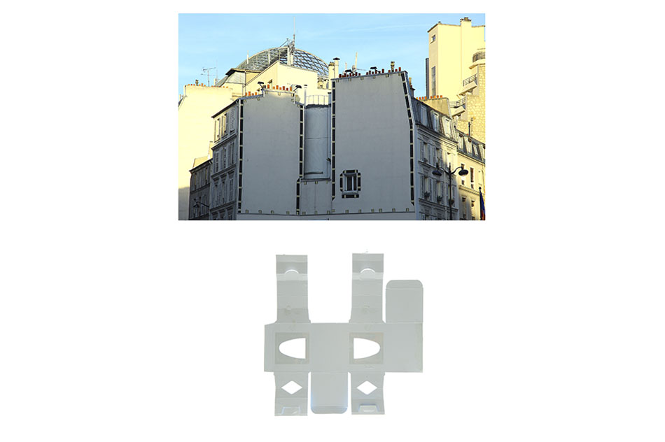 Cristián Silva-AváriaREVERSO # 32 (Paris y Crema de Rostro), 2007-2009Digital photograph145 x 110 cm