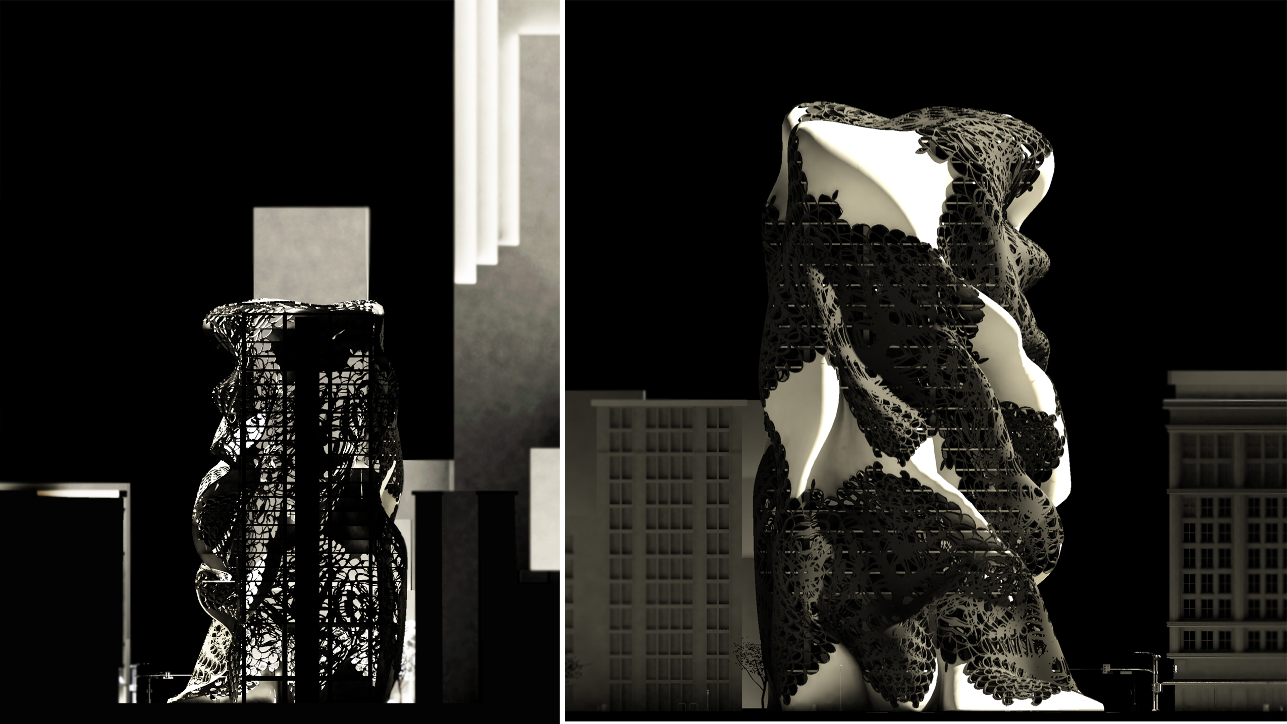 lace tower renderings