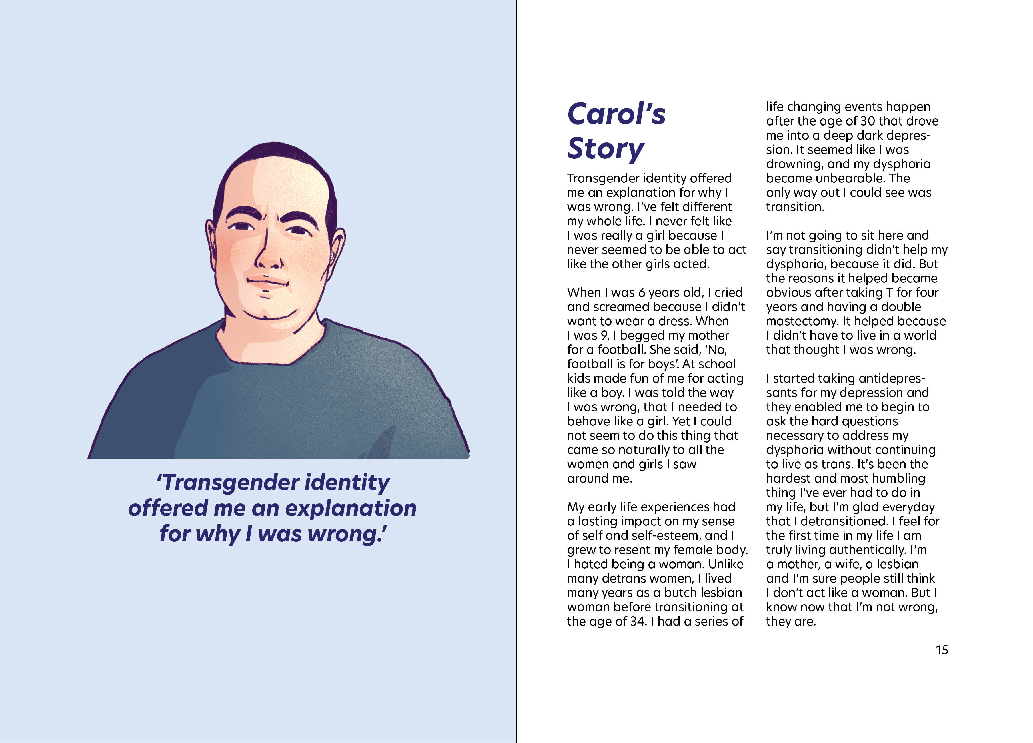 Detransition Booklet — Post Trans - Detransition Stories