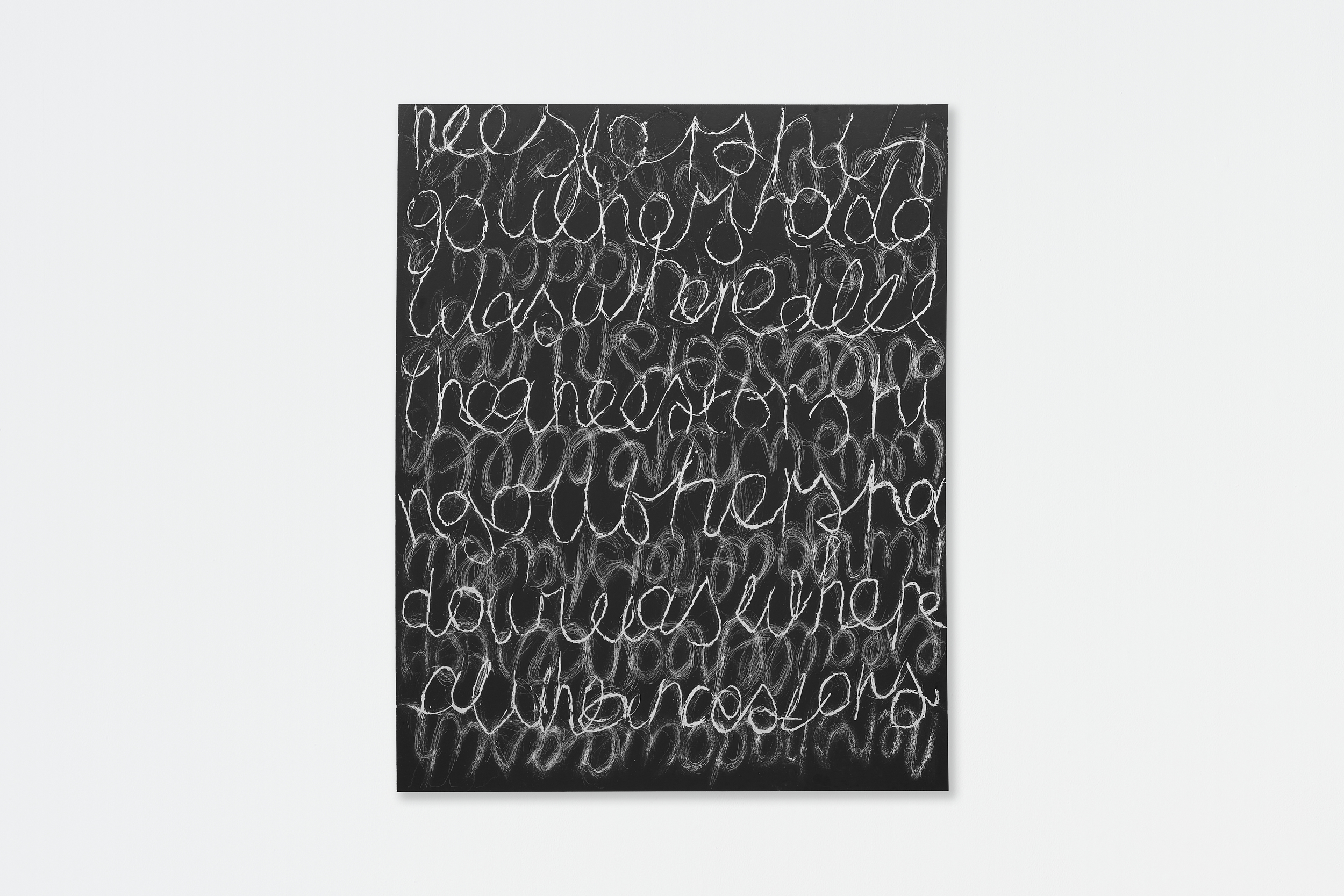 donna Kukama, Her shadow was where the ancestors hung out (2025) | Water based acrylic, graphite and self-determination on aluminium, 152.5 x 122 x 2 cm