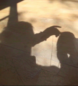 Denise Bettelyoun Knitting