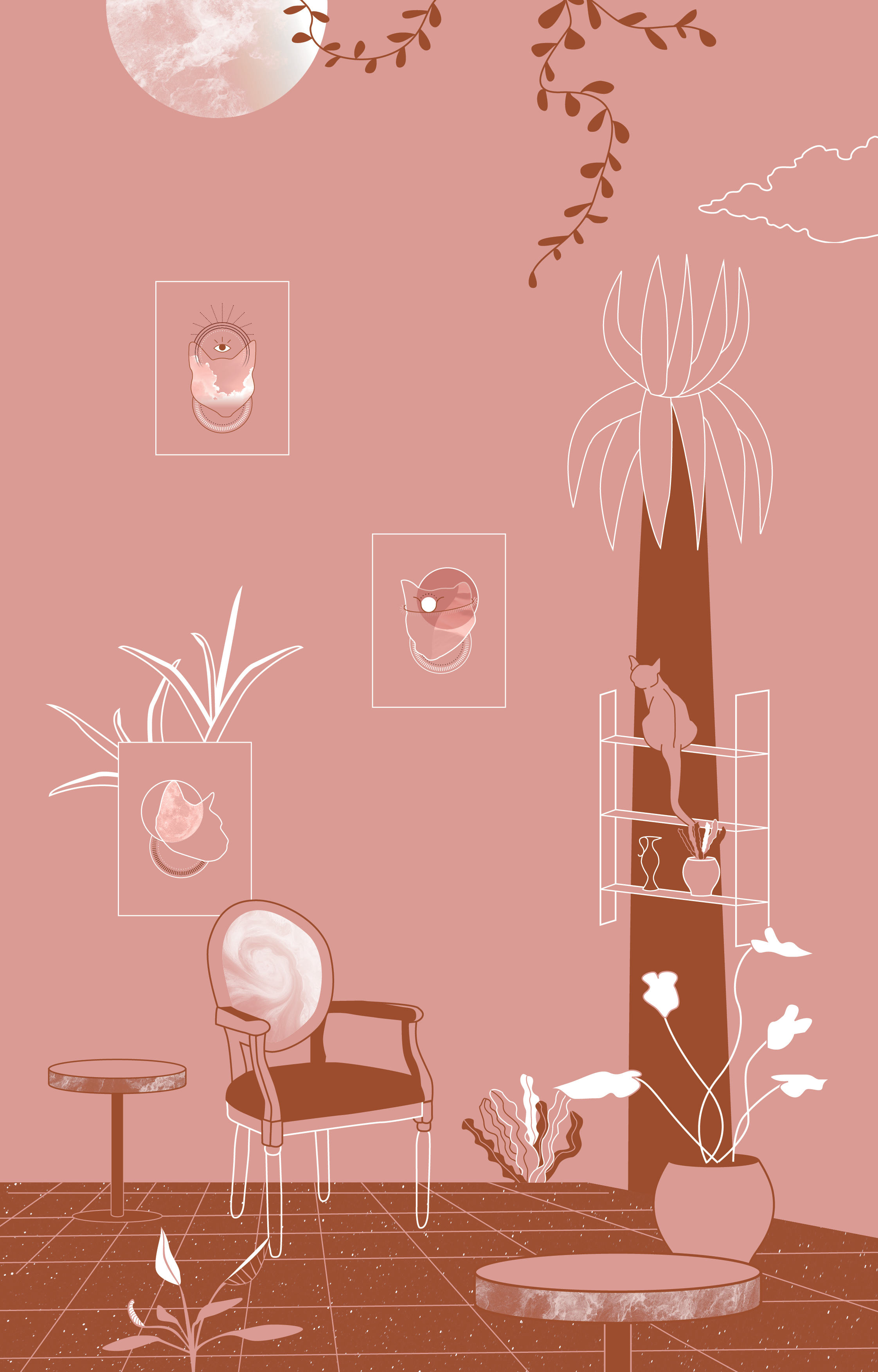 Surrealist illustration