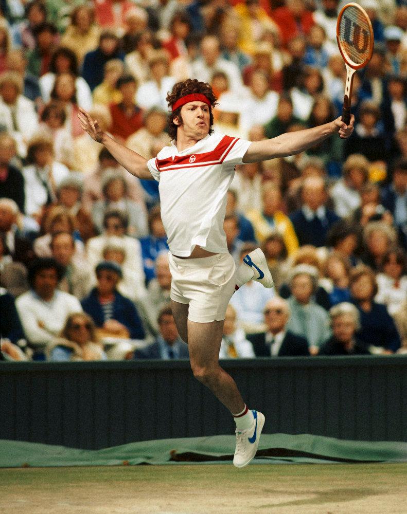 As McEnroe.